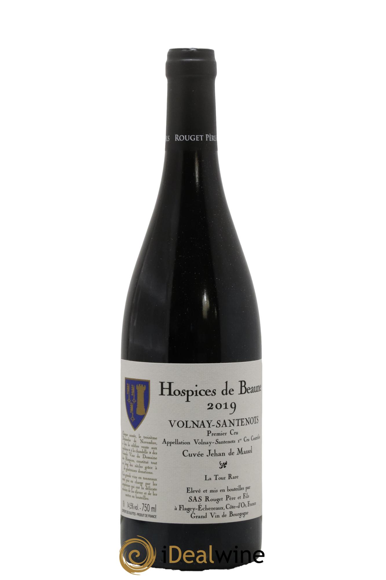 Volnay 1er Cru Santenots Cuvee Jehan De Massol Hospices De Beaune 2019 - Lotto di 1 bottiglia - 0