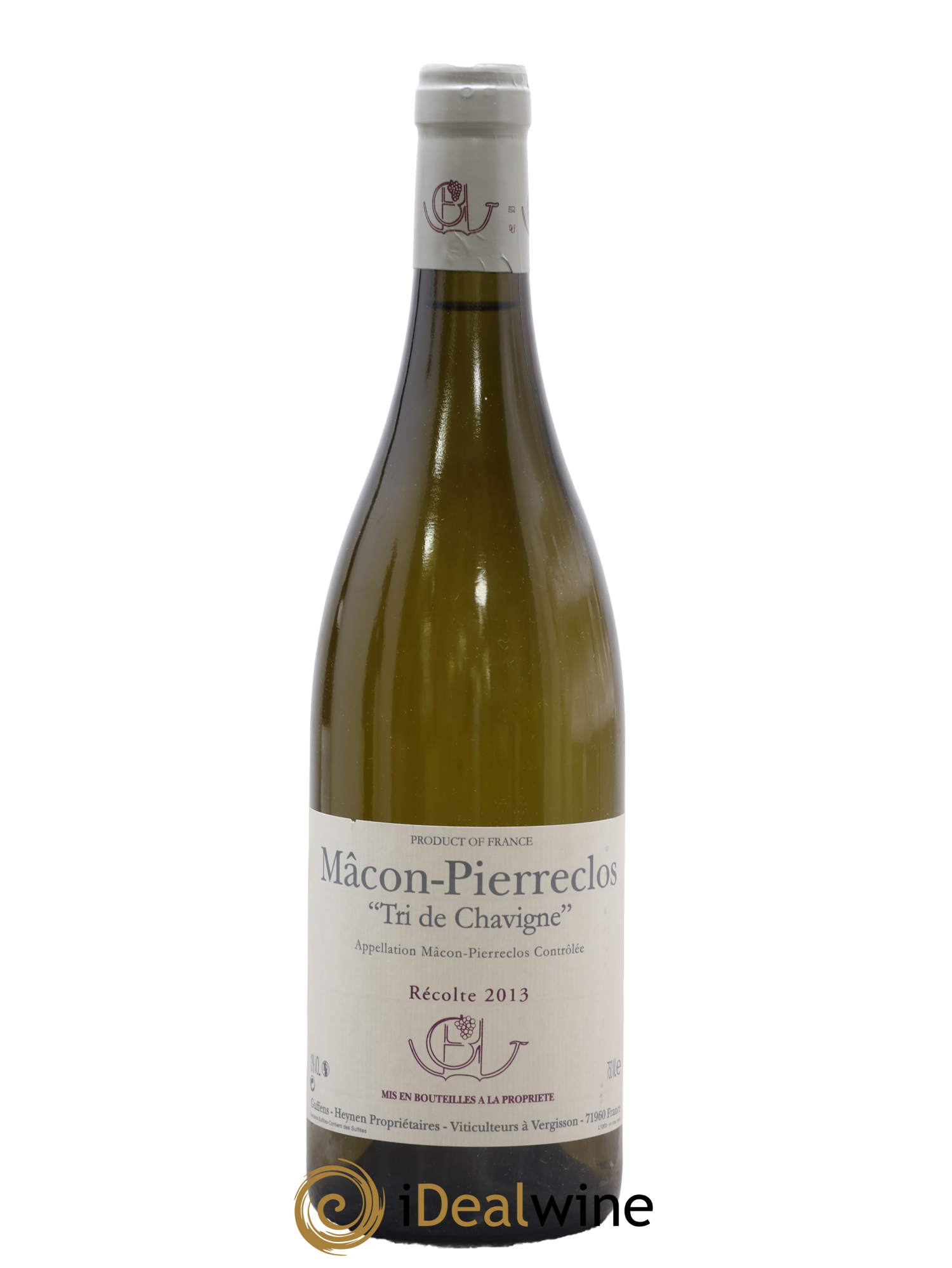 Mâcon-Pierreclos Tri de Chavigne Guffens-Heynen 2013 - Lot of 1 bottle - 0