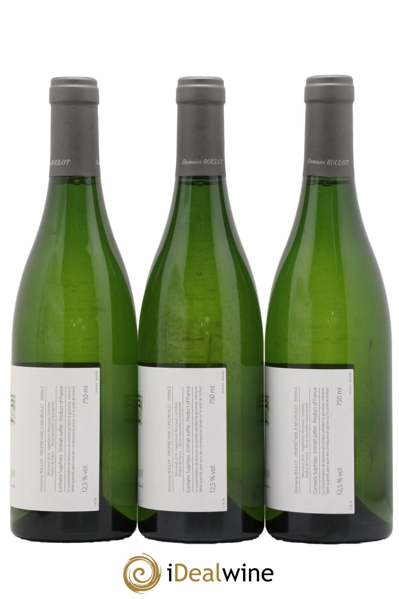 Meursault Roulot (Domaine) 2018 - Posten von 3 Flaschen - 1