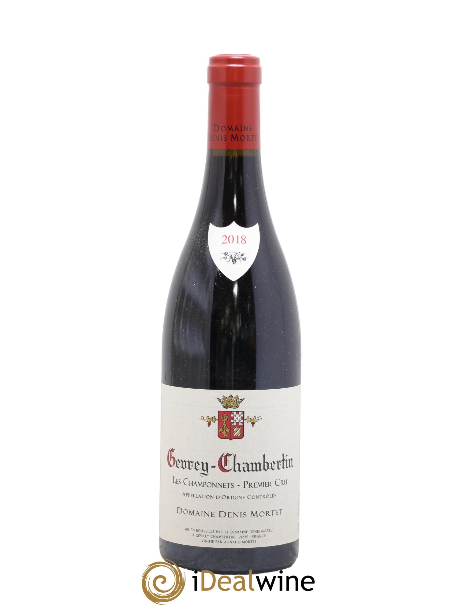 Gevrey-Chambertin 1er Cru Les Champonnets Denis Mortet (Domaine) 2018 - Posten von 1 Flasche - 0