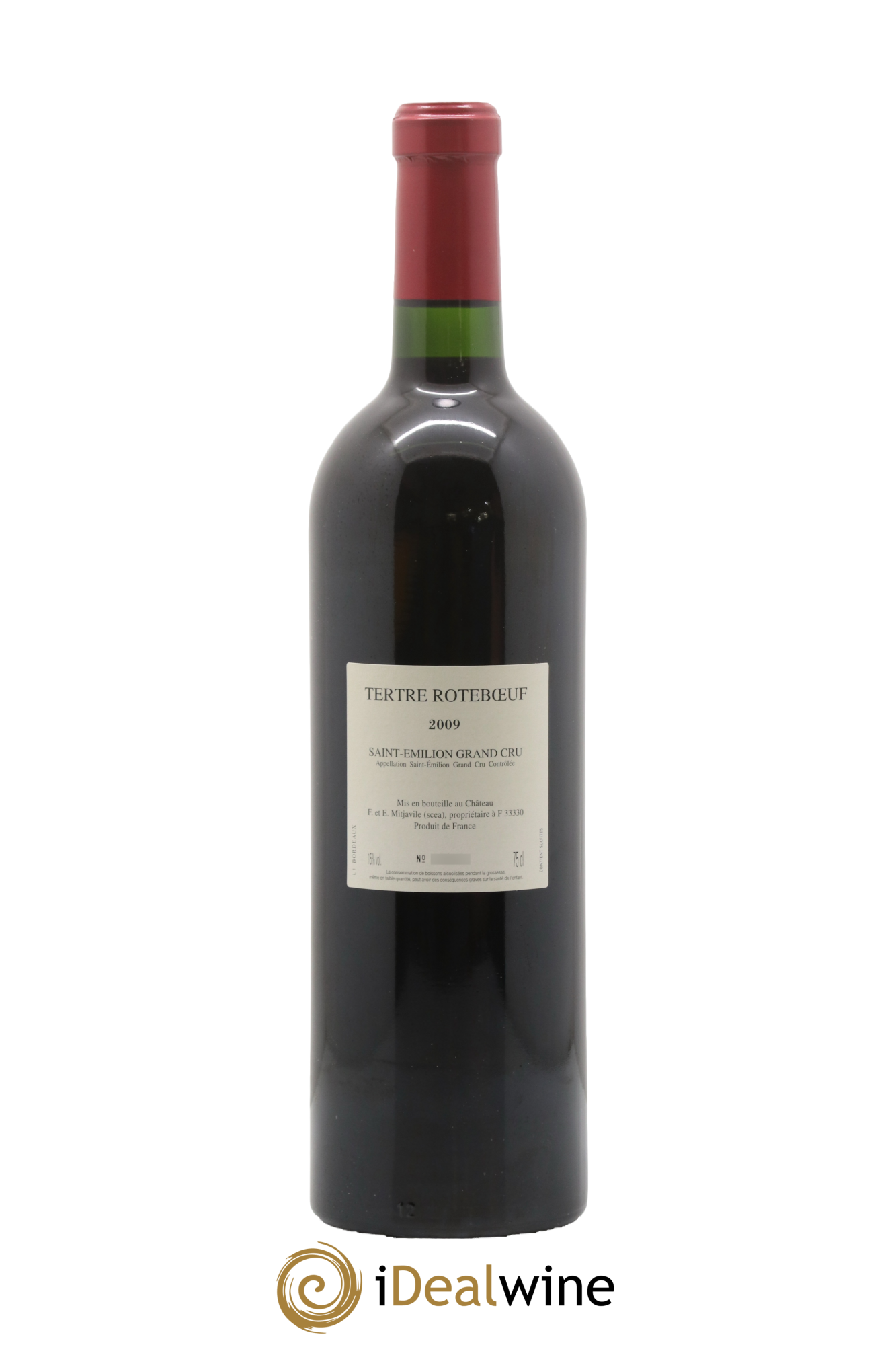 Château Tertre Roteboeuf 2009 - Lot of 1 bottle - 1