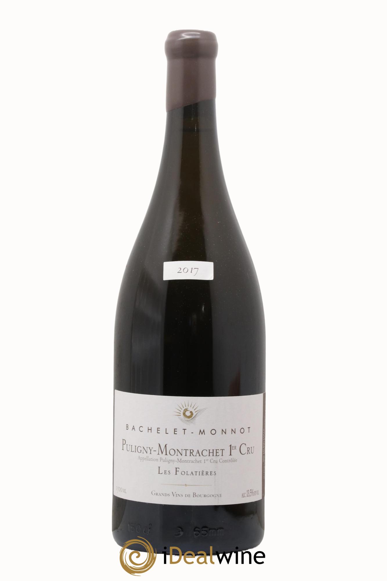Puligny-Montrachet 1er Cru Les Folatières Bachelet-Monnot  2017 - Lot de 1 magnum - 0