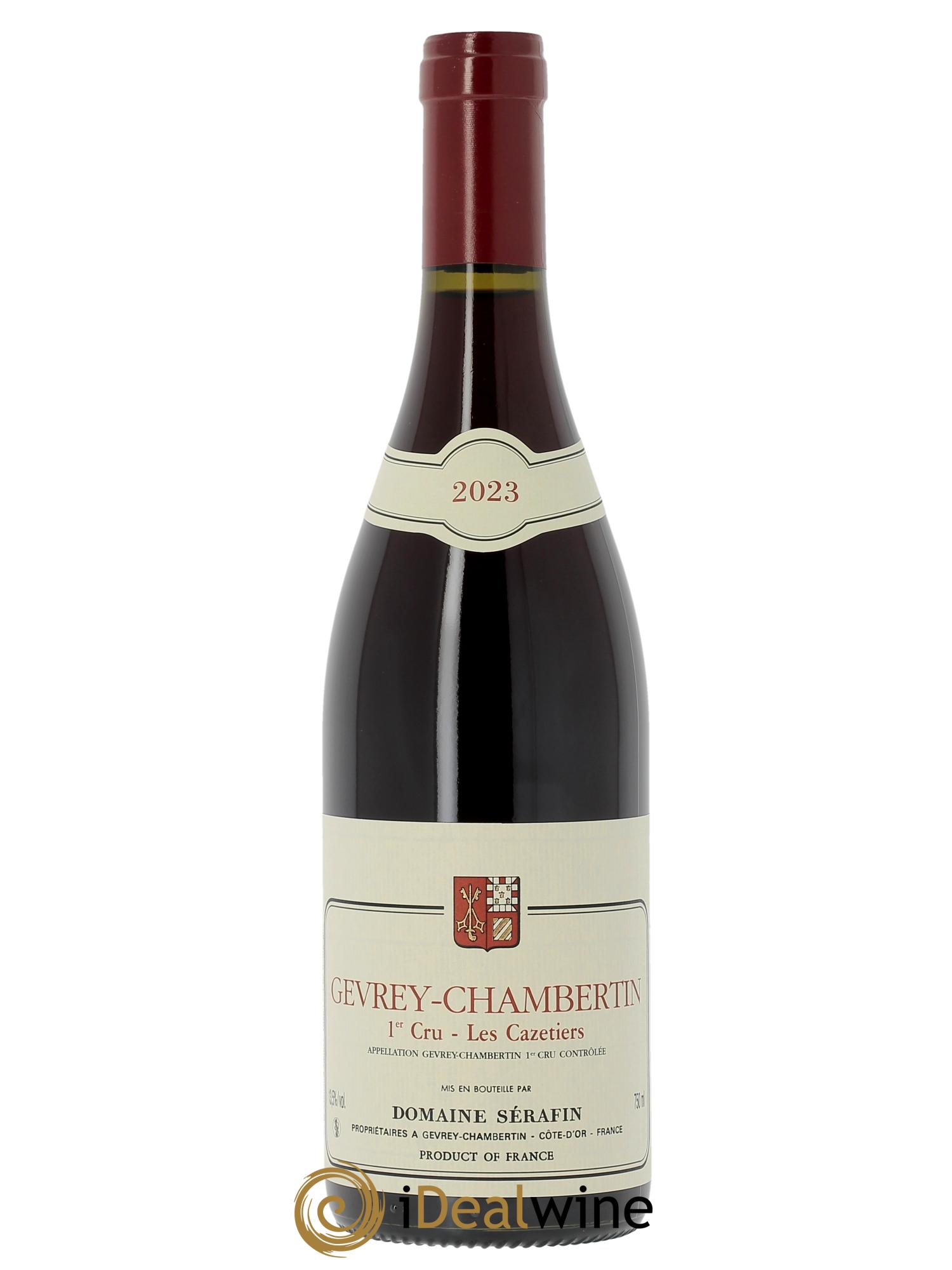 Gevrey-Chambertin 1er Cru Les Cazetiers Christian Sérafin Père et Fils  2023 - Lot de 1 bouteille - 0