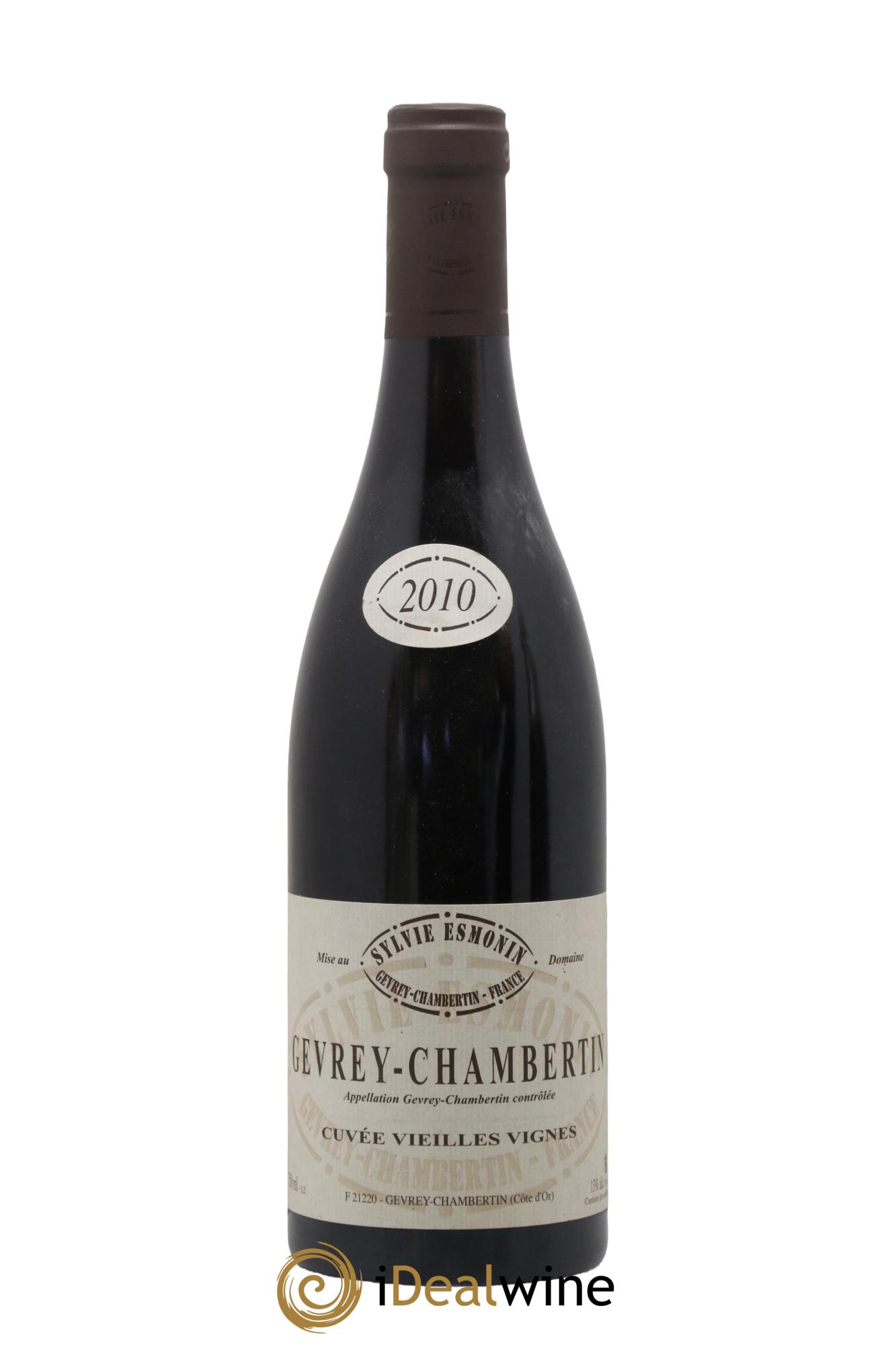 Gevrey-Chambertin Vieilles Vignes Sylvie Esmonin 2010 - Lotto di 1 bottiglia - 0