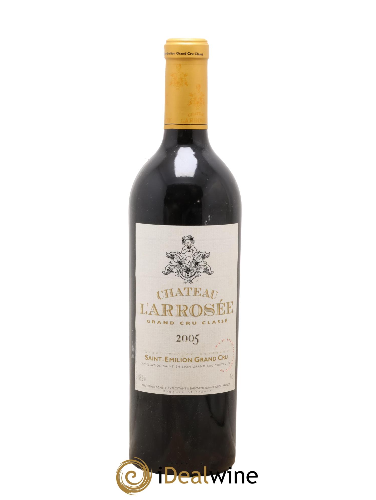 Château l' Arrosée Grand Cru Classé 2005 - Lotto di 1 bottiglia - 0