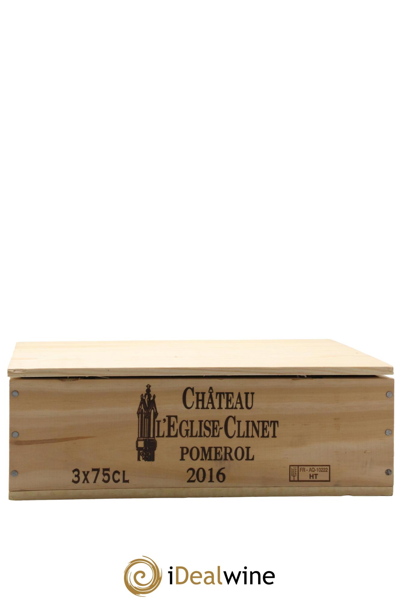 Château l' Église Clinet 2016 - Lot de 3 bouteilles - 2