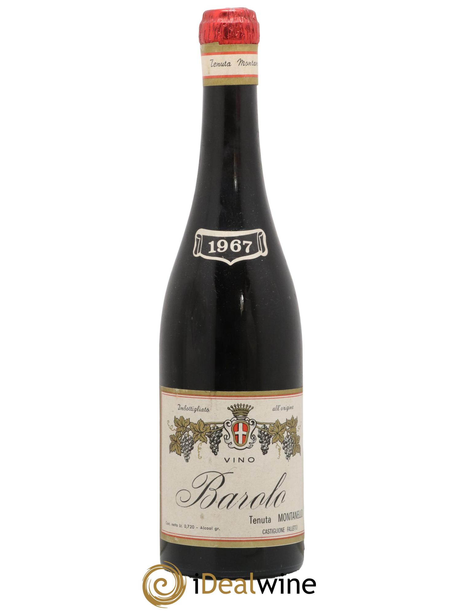 Barolo Tenuta Montanello 1967 - Lot de 1 bouteille - 0