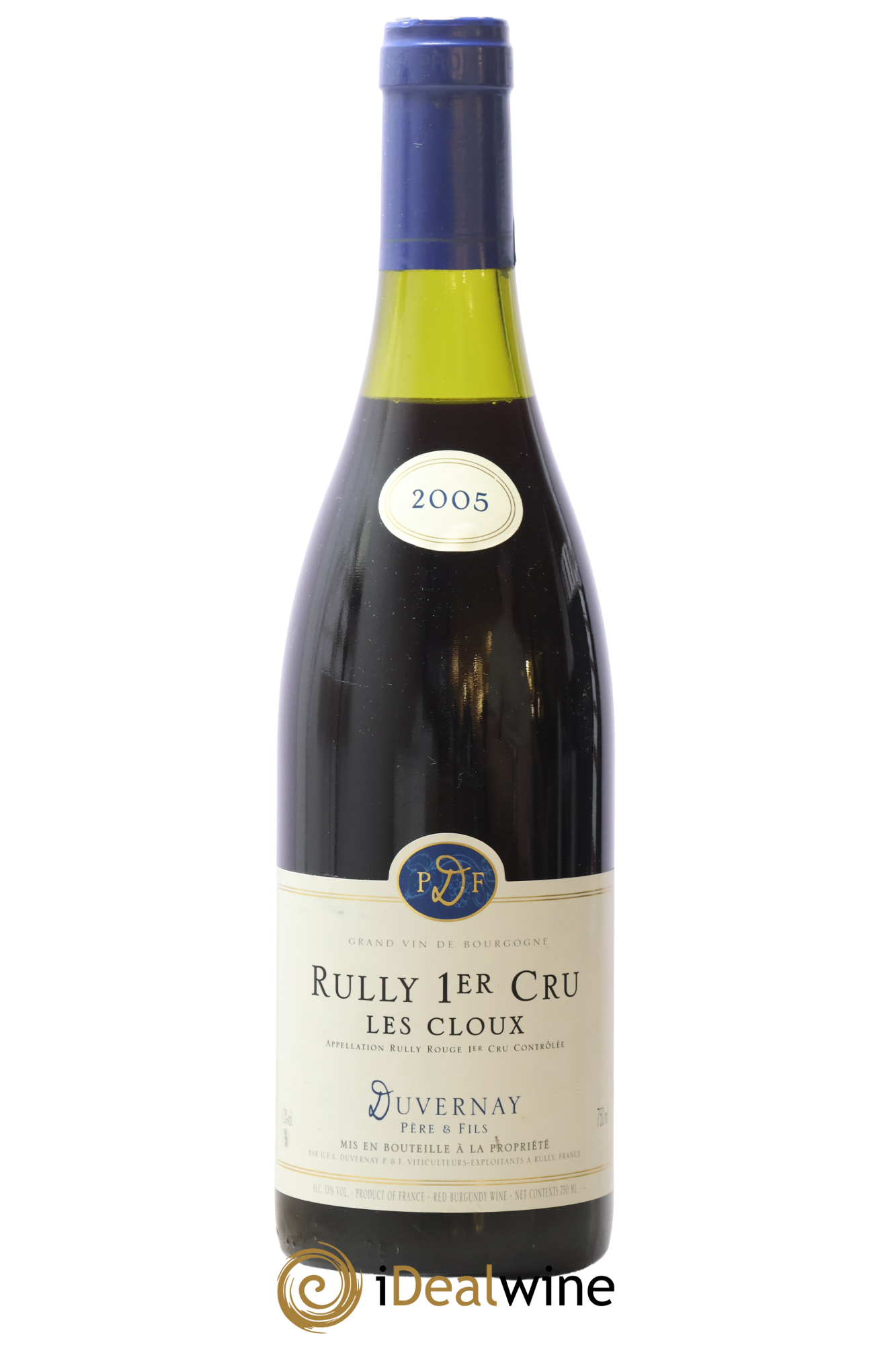 Rully 1er Cru Les Cloux Domaine Duvernay Père & Fils 2005 - Lotto di 1 bottiglia - 0