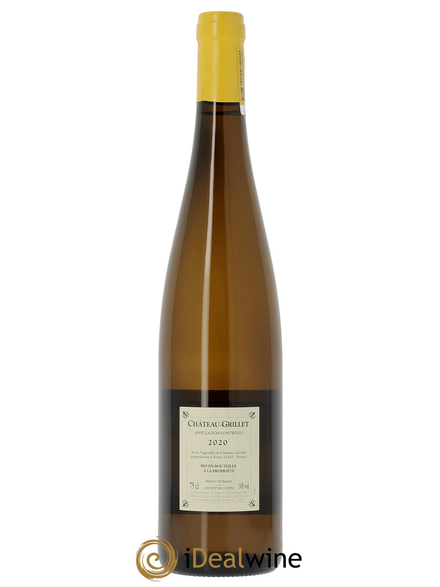 Château Grillet Château-Grillet 2020 - Lot de 1 bouteille - 1