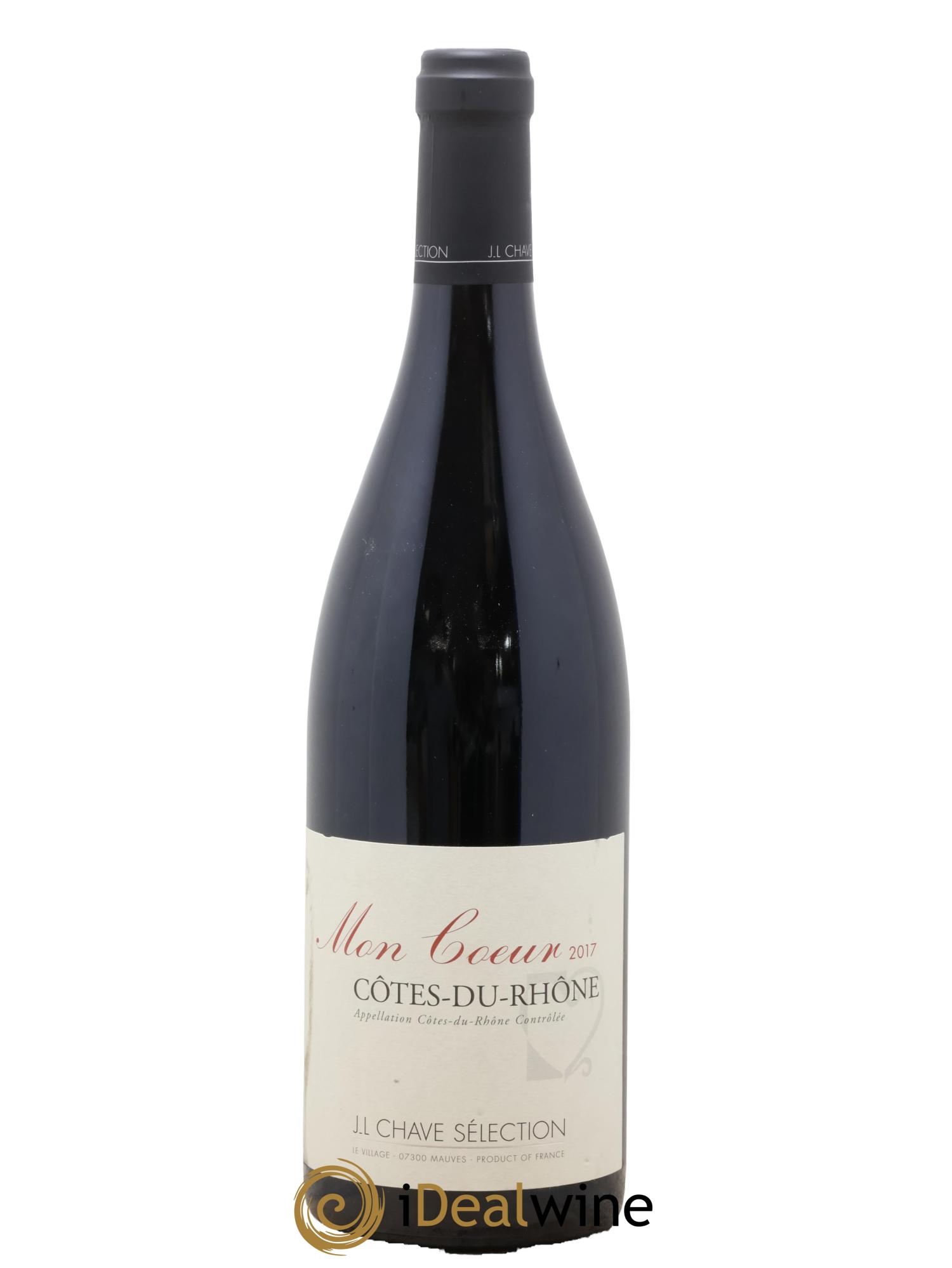 Côtes-du-Rhône Mon coeur J-L. Chave Sélection 2017 - Lotto di 1 bottiglia - 0