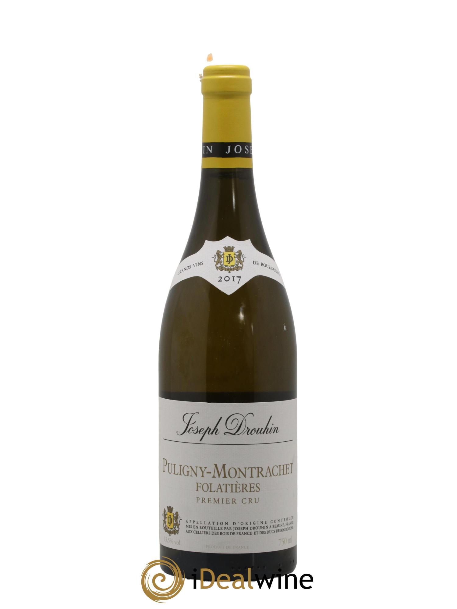 Puligny-Montrachet 1er Cru Folatières Joseph Drouhin 2017 - Lot de 1 bouteille - 0
