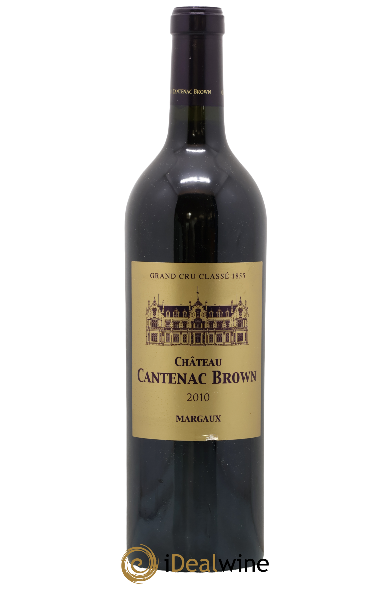 Château Cantenac Brown 3ème Grand Cru Classé 2010 - Lot de 1 bouteille - 0