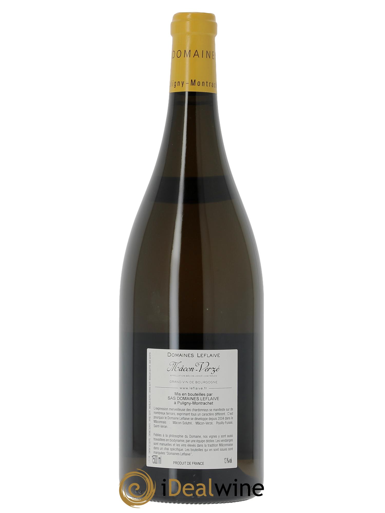 Mâcon Verzé Leflaive (Domaine) 2018 - Lot de 1 magnum - 1