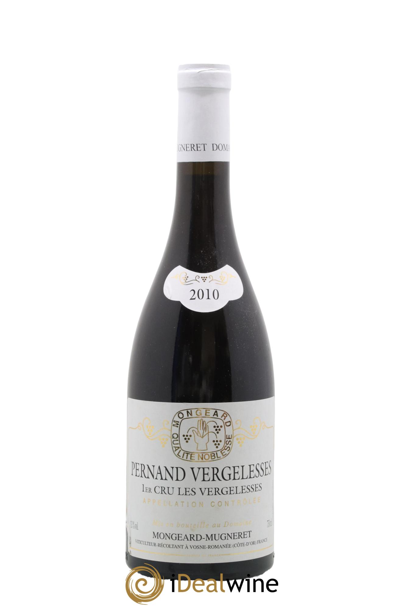 Pernand-Vergelesses 1er Cru Les Vergelesses Mongeard-Mugneret (Domaine) 2010 - Lot de 1 bouteille - 0