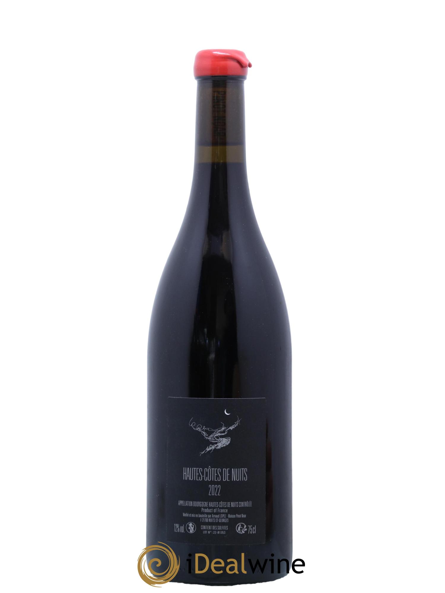 Hautes-Côtes de Nuits Chevrey Arnaud Lopez 2022 - Lot de 1 bouteille - 1