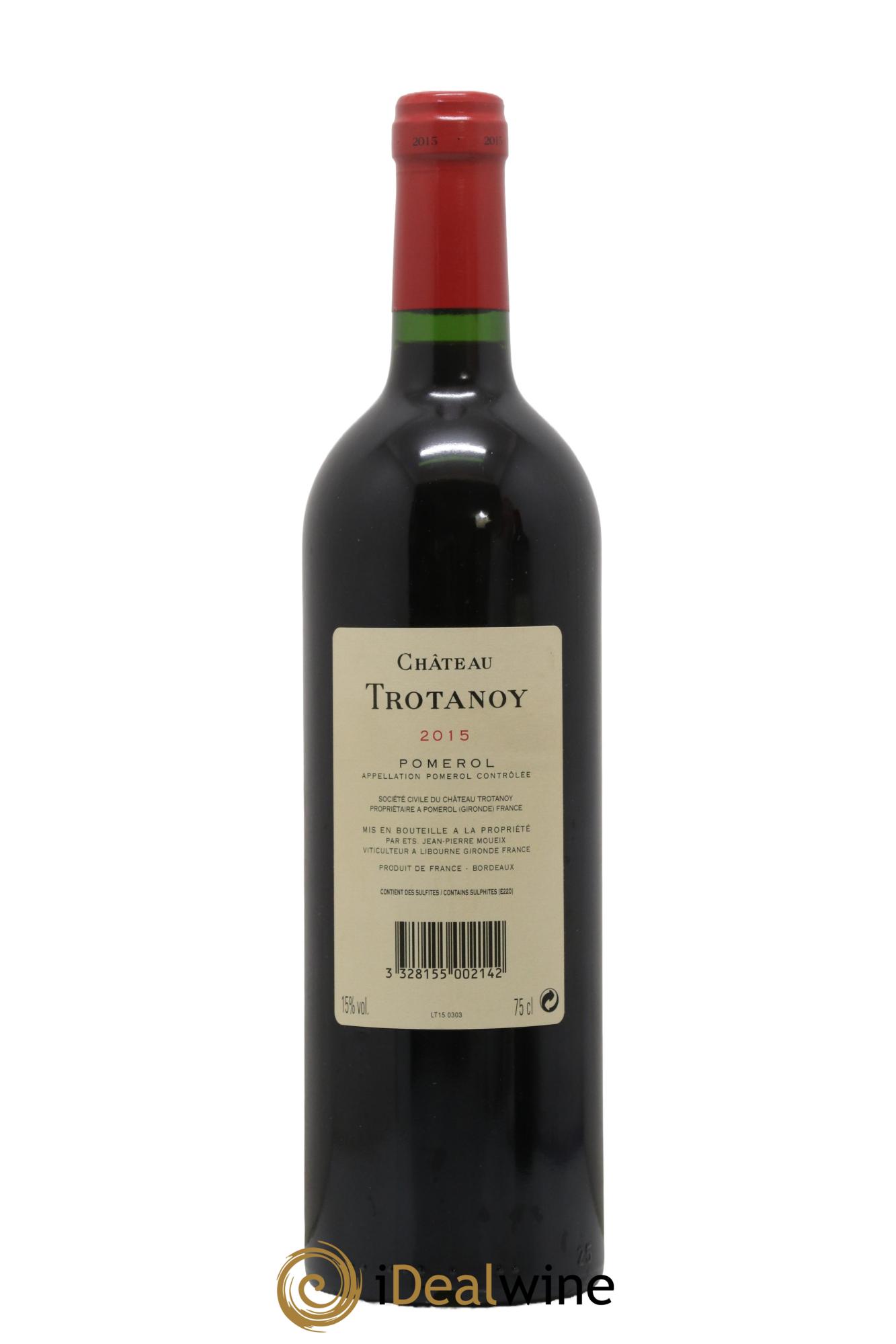Château Trotanoy 2015 - Posten von 1 Flasche - 1