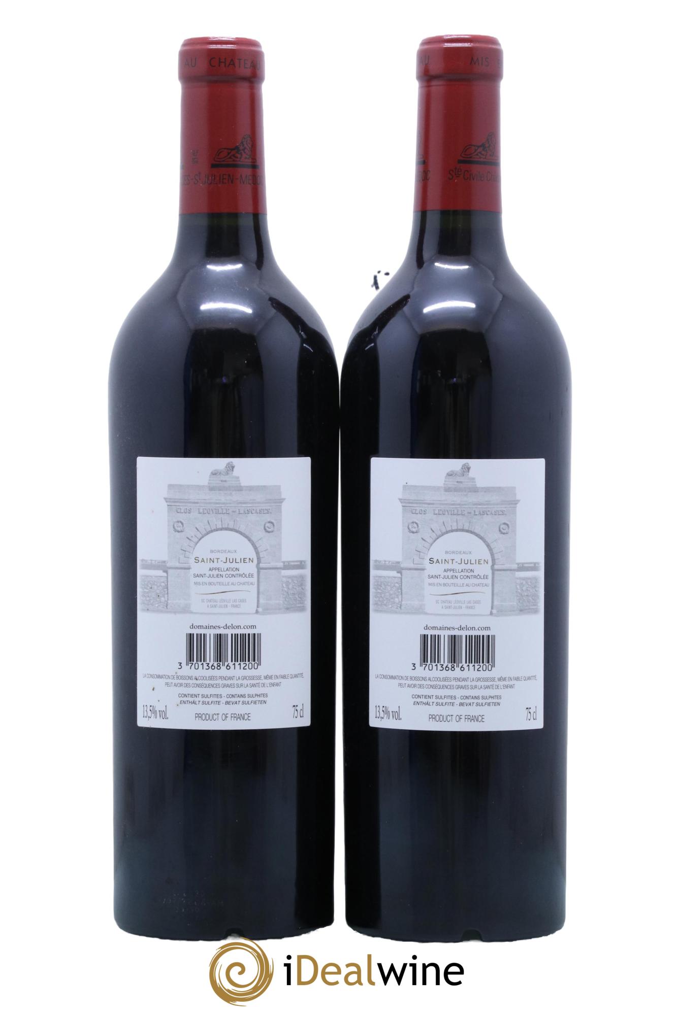 Château Léoville Las Cases 2ème Grand Cru Classé  2020 - Lot de 2 bouteilles - 1