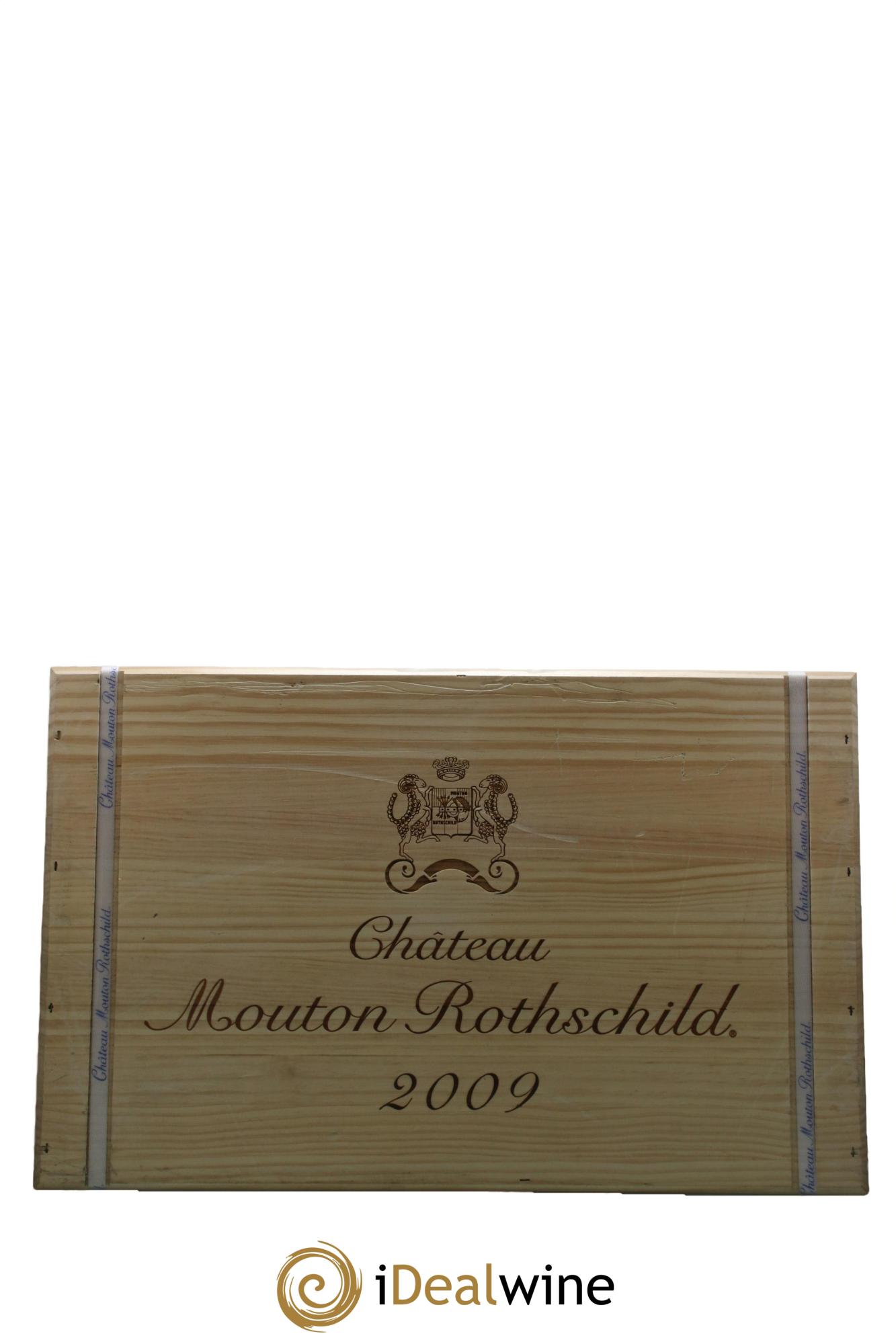 Château Mouton Rothschild 1er Grand Cru Classé 2009 - Lot de 6 bouteilles - 6
