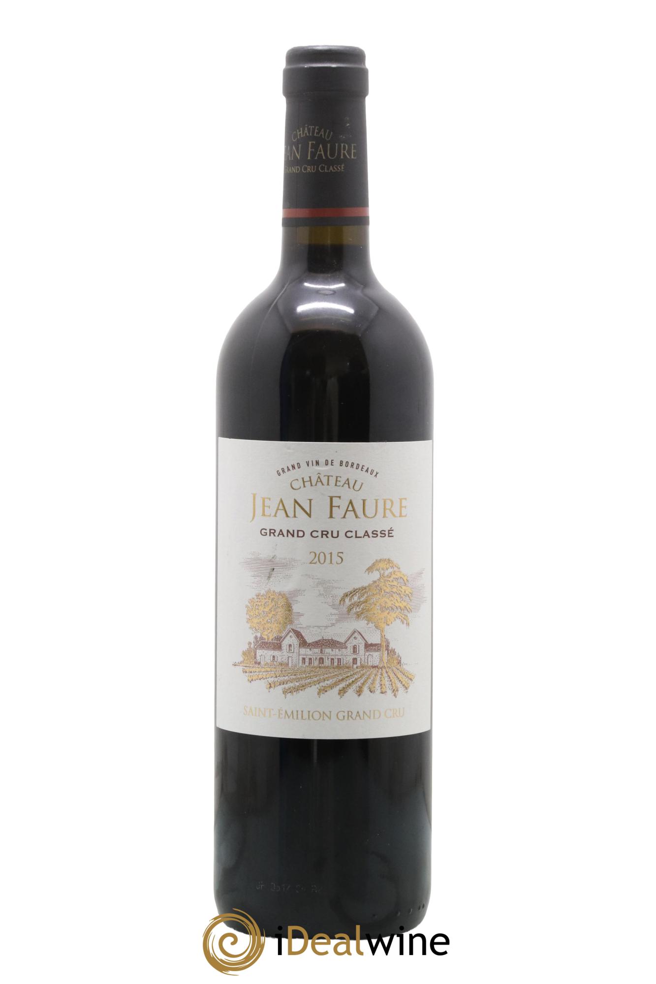 Château Jean Faure Grand Cru Classé 2015 - Lot de 1 bouteille - 0