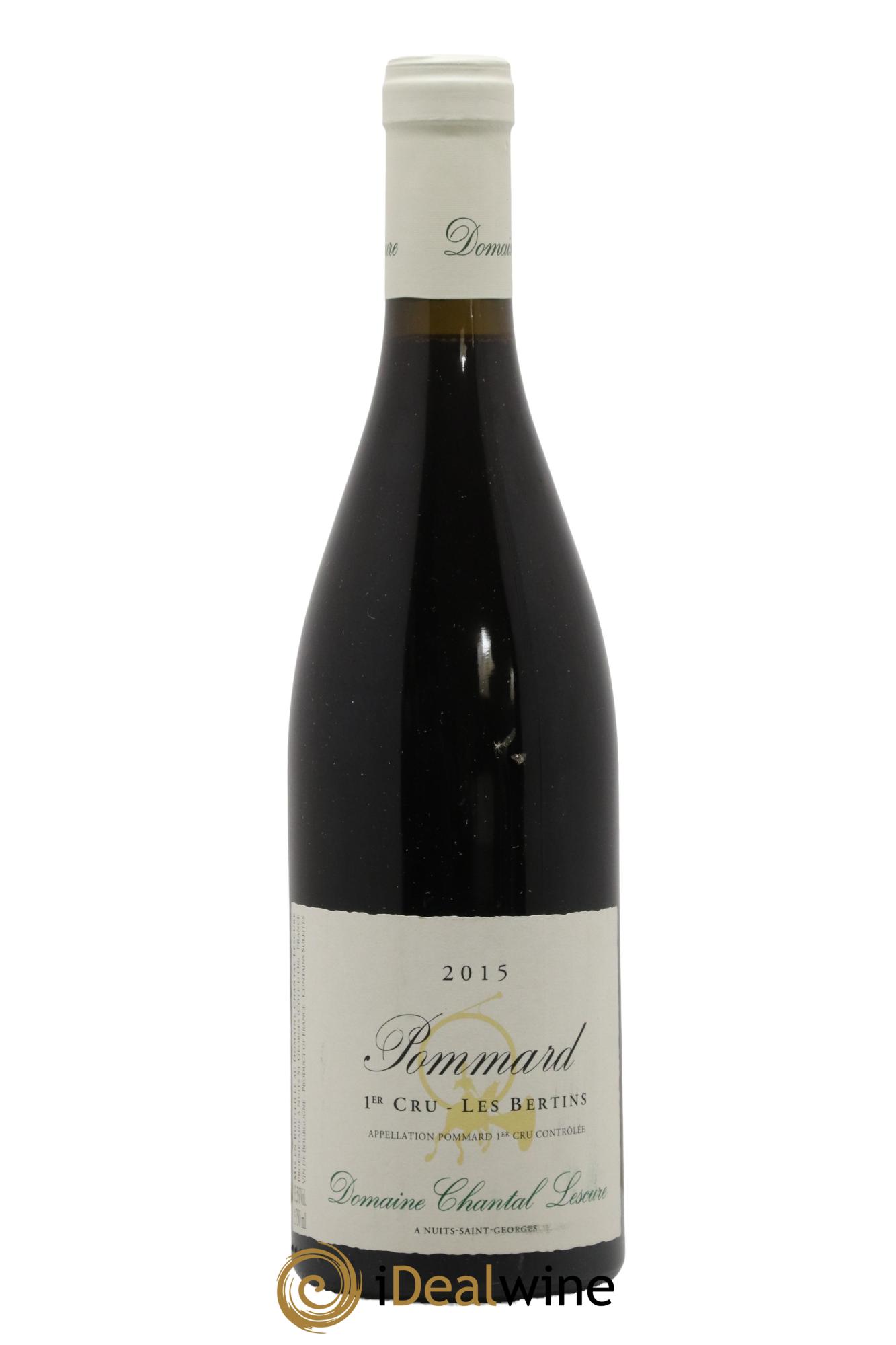 Pommard 1er Cru Les Bertins Chantal Lescure 2015 - Lot de 1 bouteille - 0