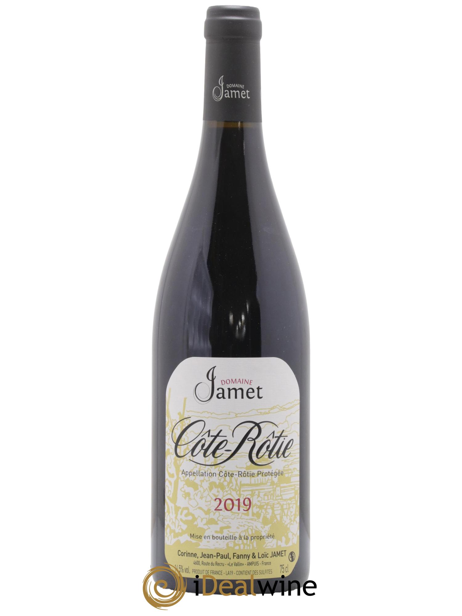 Côte-Rôtie Jamet (Domaine) 2019 - Lot de 1 bouteille - 0