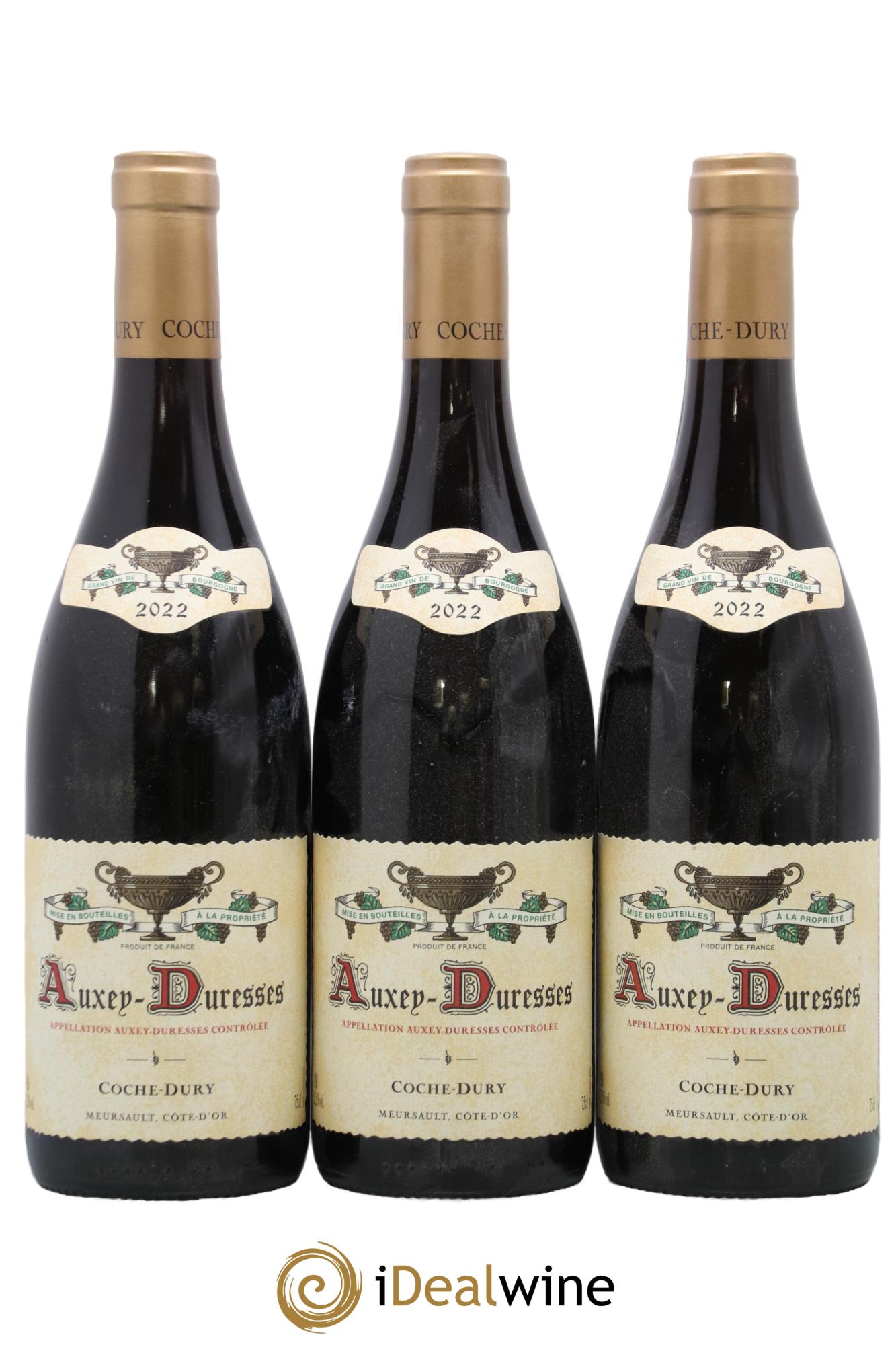 Auxey-Duresses Coche Dury (Domaine) 2022 - Posten von 3 Flaschen - 0