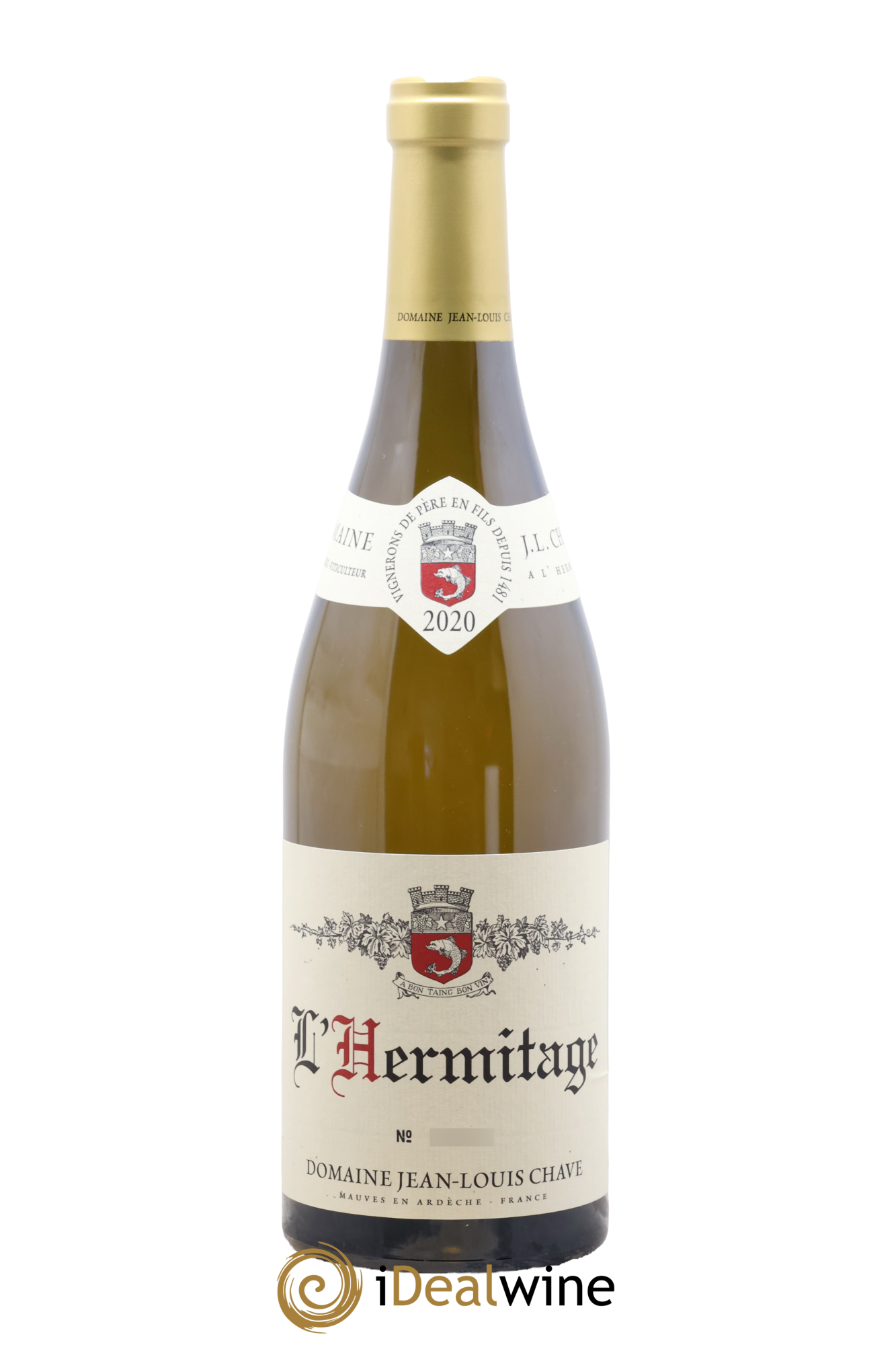 Hermitage Jean-Louis Chave 2020 - Lot of 1 bottle - 0