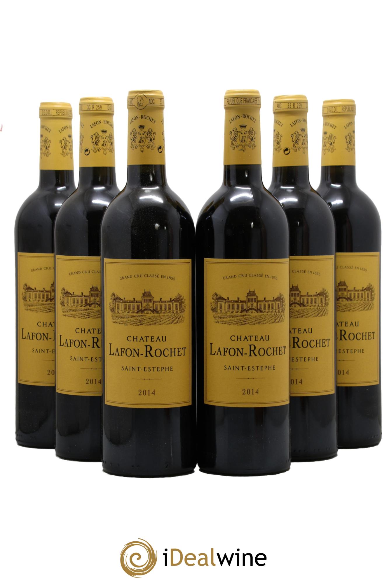 Château Lafon Rochet 4ème Grand Cru Classé  2014 - Lot of 6 bottles - 0