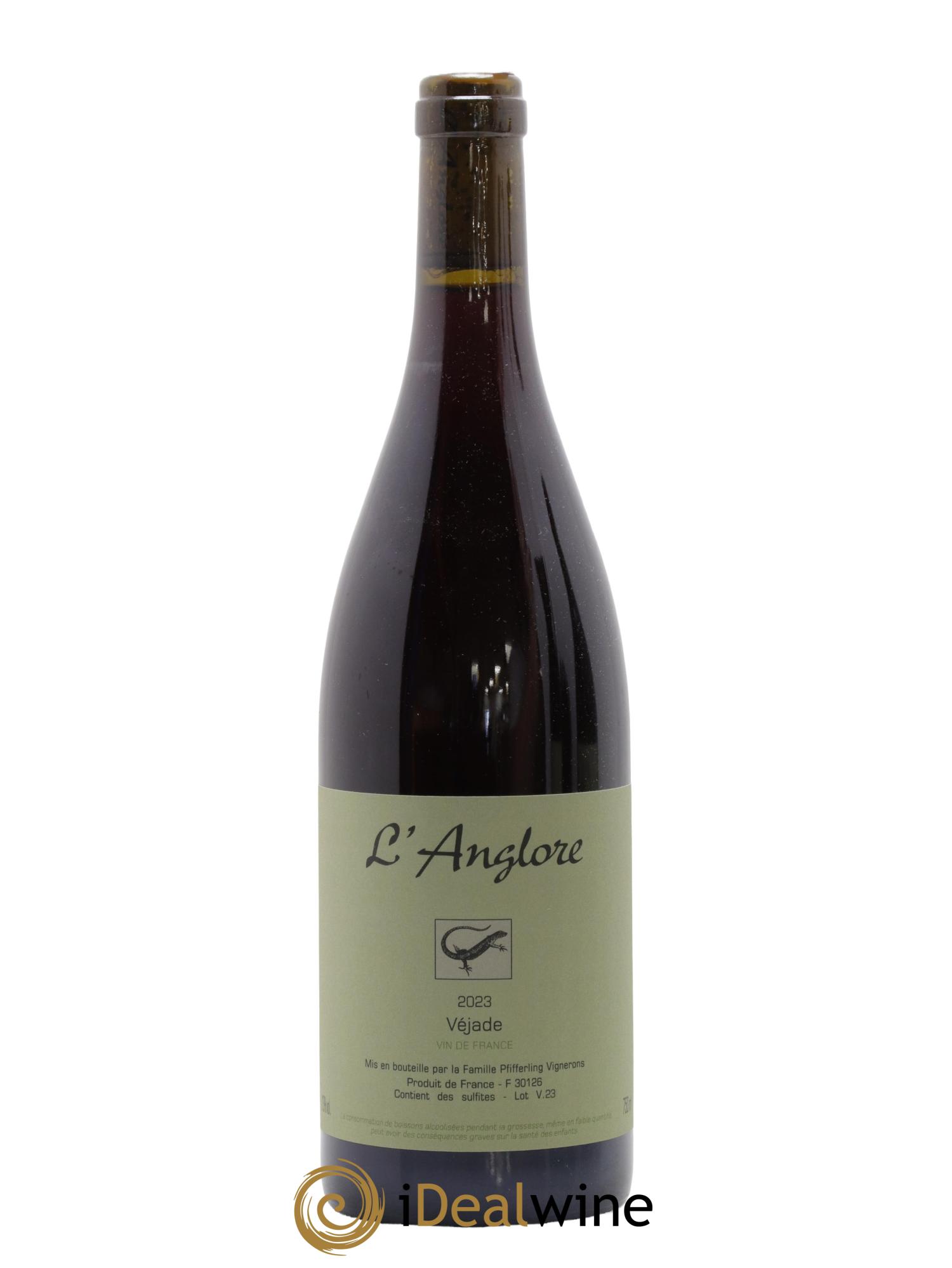 Vin de France Véjade L'Anglore 2023 - Lot of 1 bottle - 0