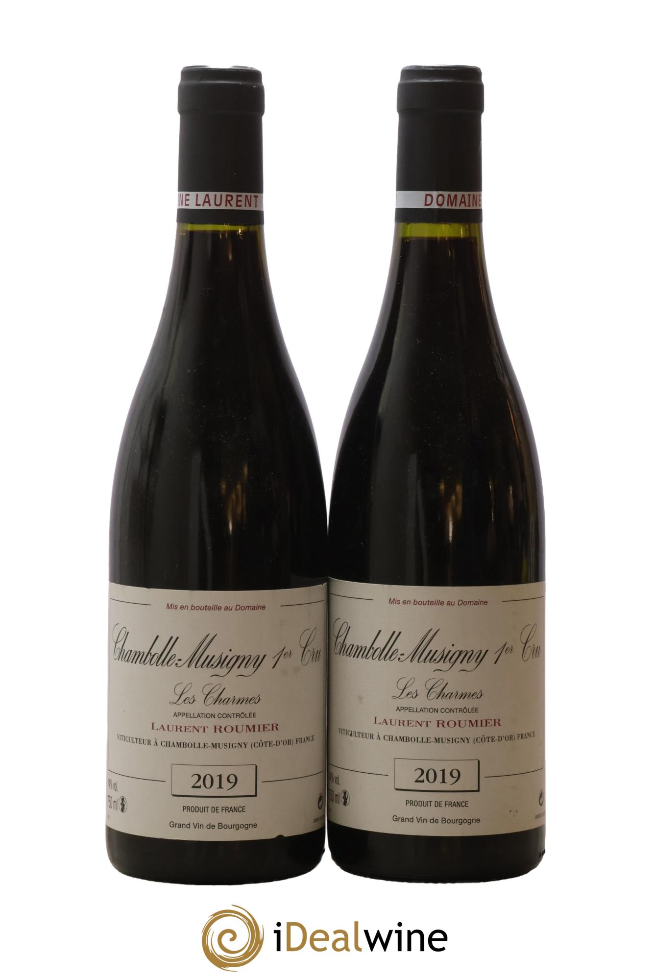 Chambolle-Musigny 1er Cru Les Charmes Laurent Roumier 2019 - Lot de 2 bouteilles - 0