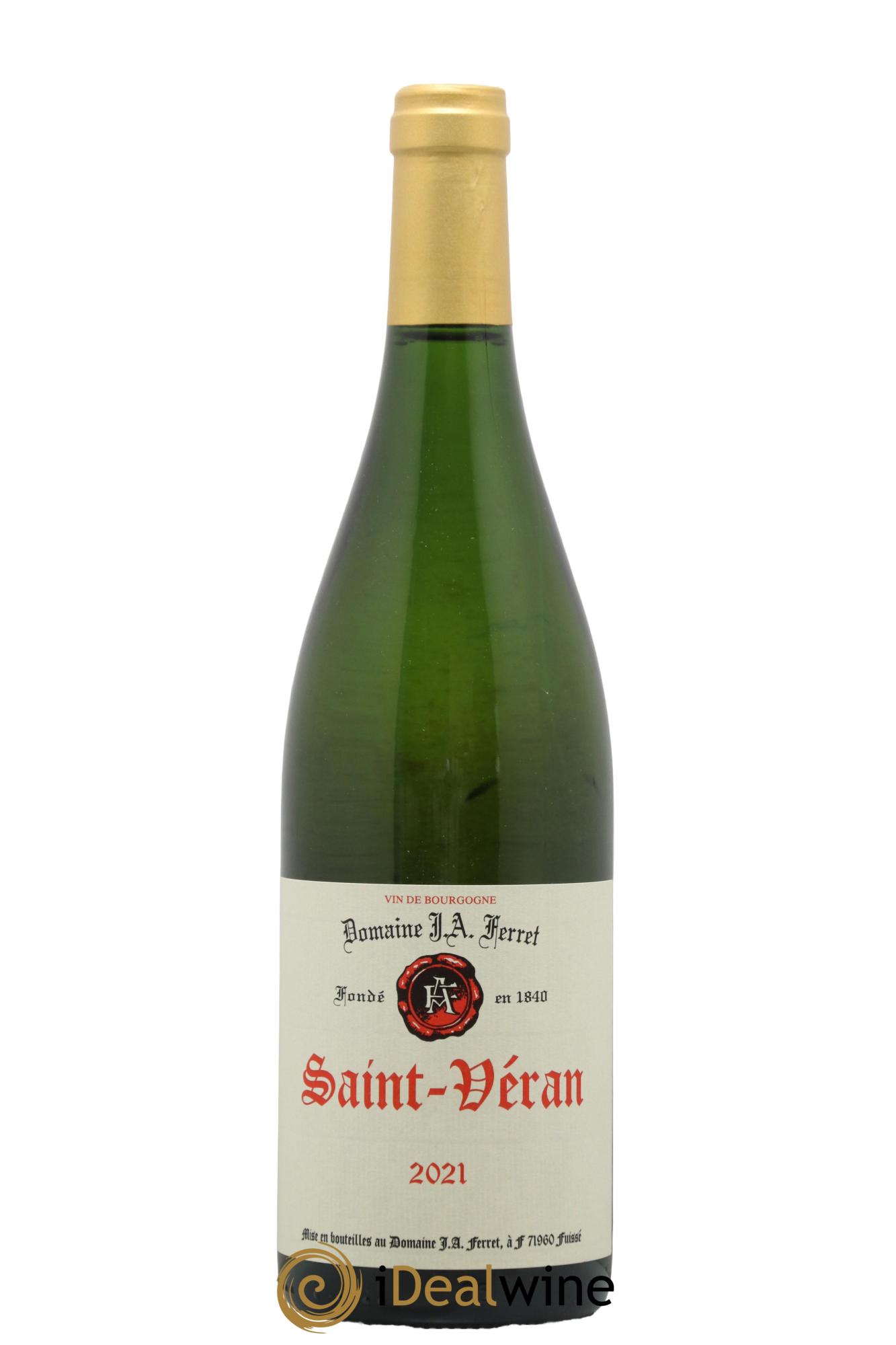 Saint-Véran J.A. Ferret (Domaine) 2021 - Lot de 1 bouteille - 0
