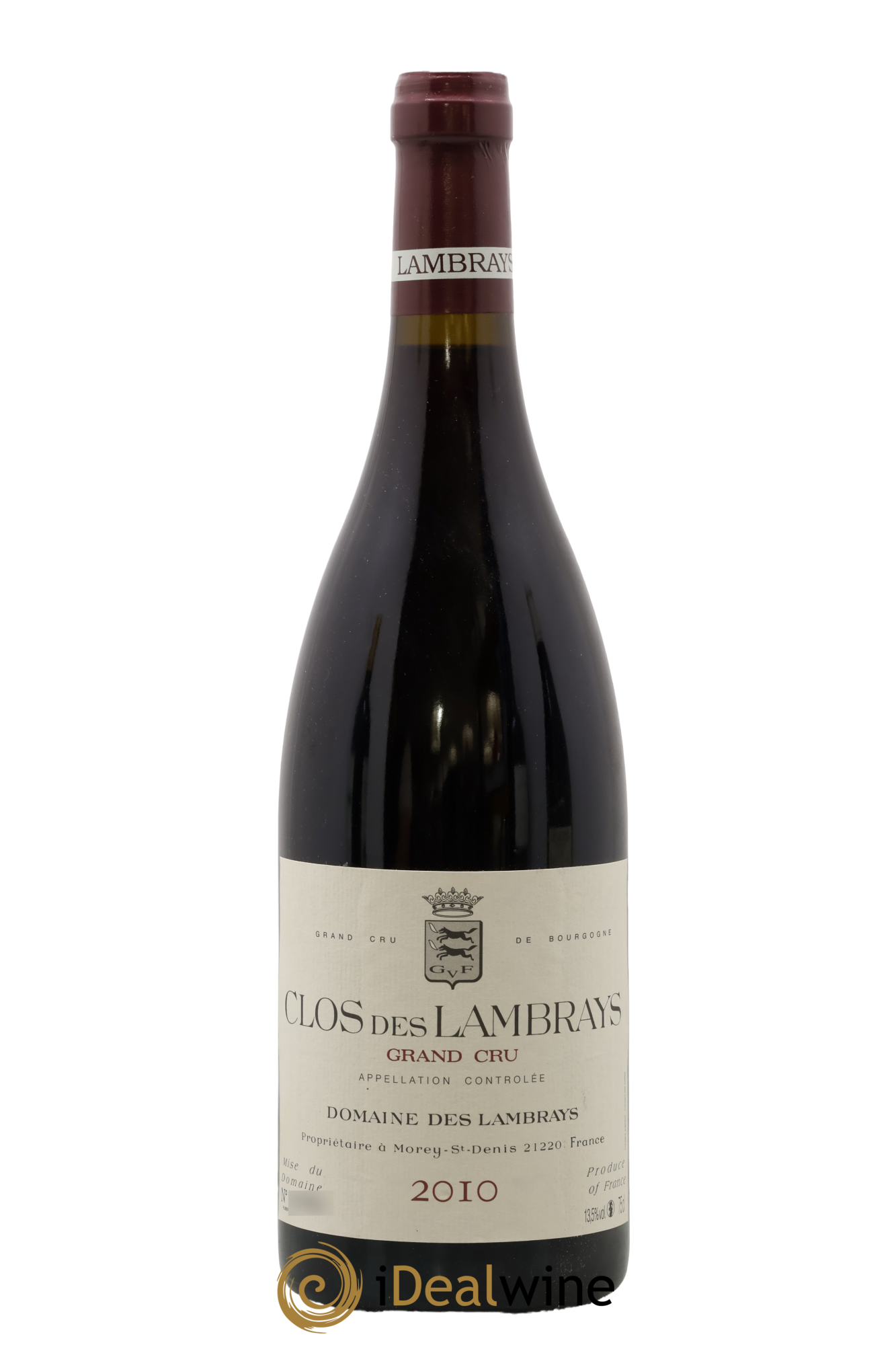 Clos des Lambrays Grand Cru Domaine des Lambrays 2010 - Lot de 1 bouteille - 0