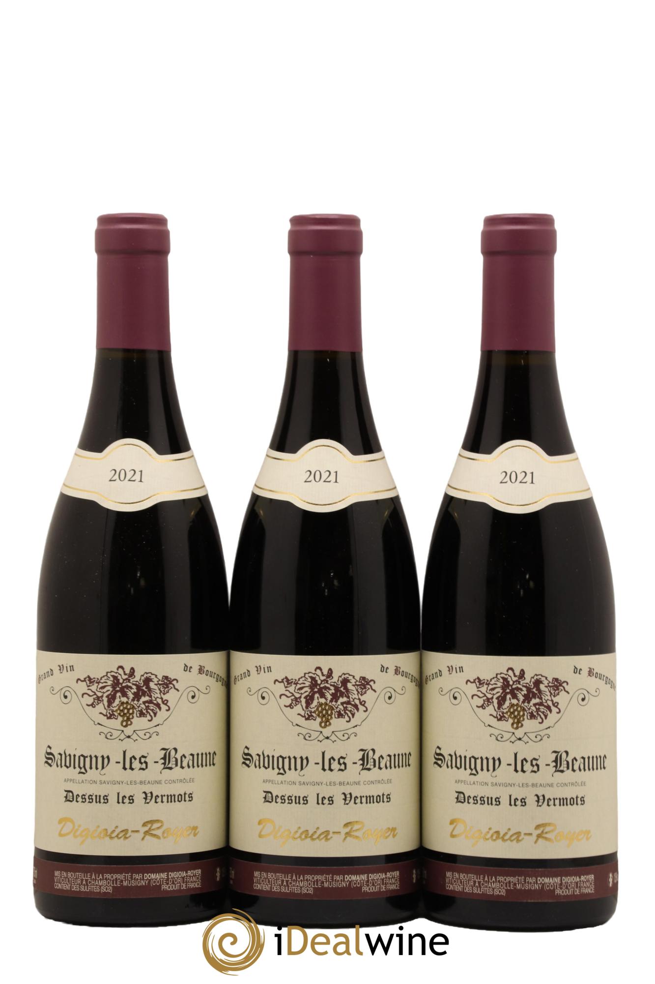 Savigny-lès-Beaune Dessus Vermots Domaine Digioia Royer 2021 - Lot de 3 bouteilles - 0