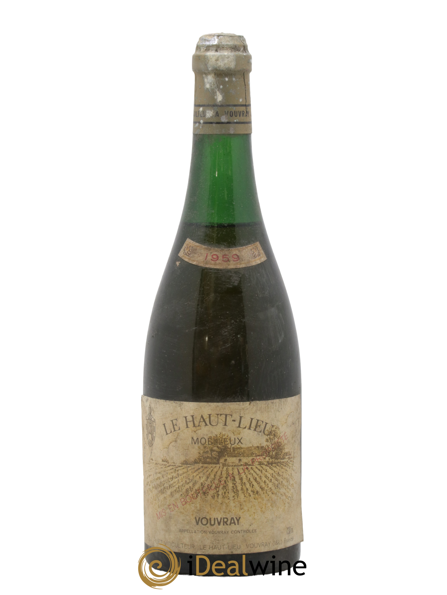 Vouvray Le Haut-Lieu Moelleux Domaine Huet 1959 - Lotto di 1 bottiglia - 0