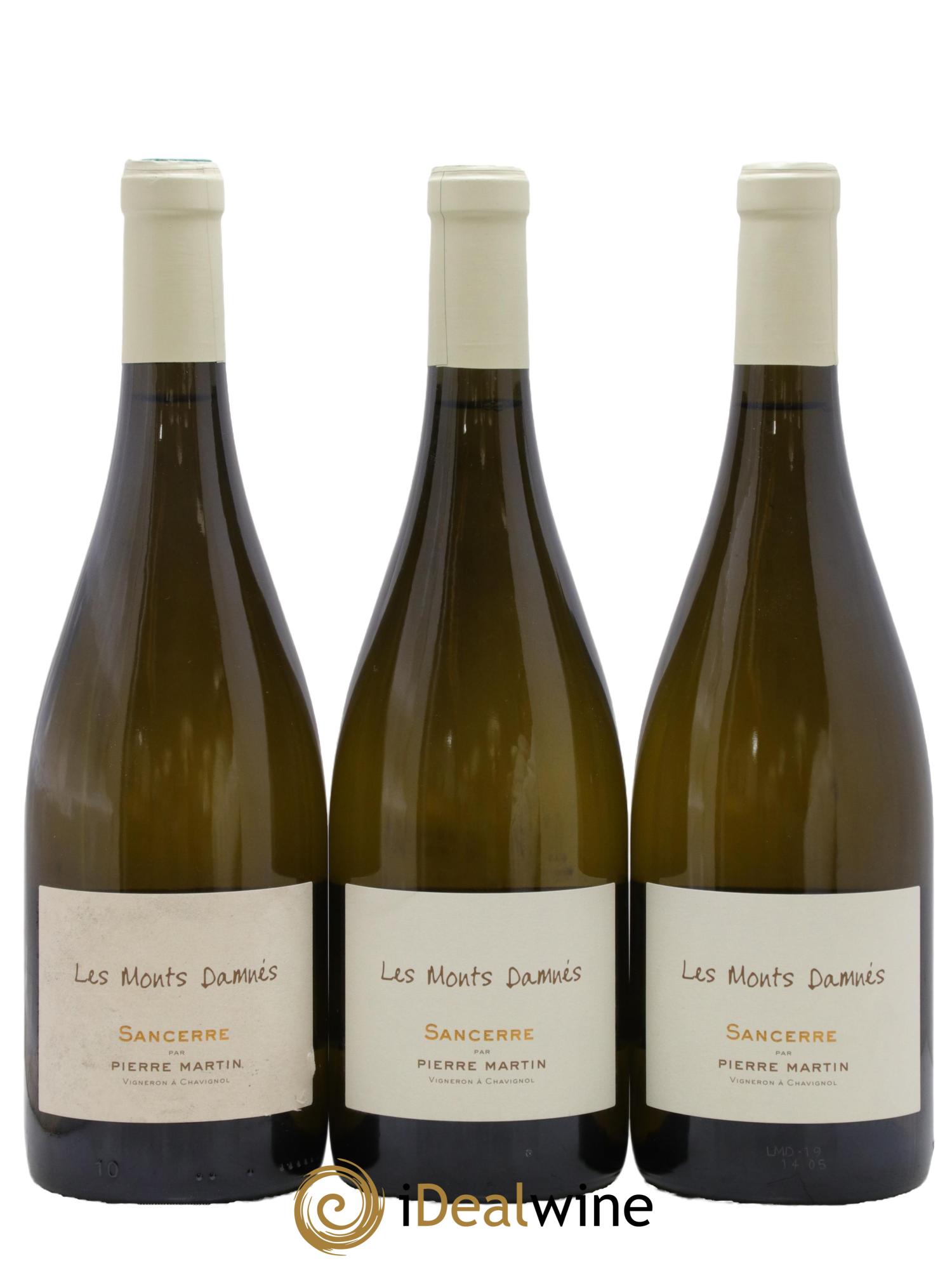 Sancerre Les Monts Damnes Pierre Martin 2019 - Posten von 3 Flaschen - 0