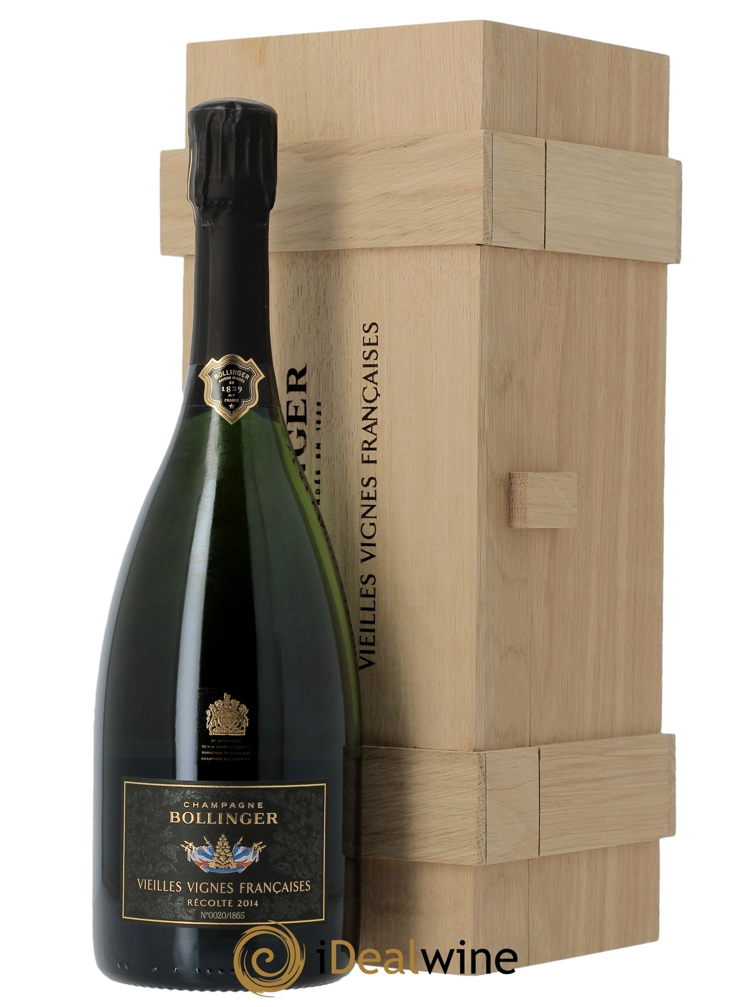 Brut Vieilles Vignes Françaises Bollinger 2014 - Lot of 1 bottle - 0