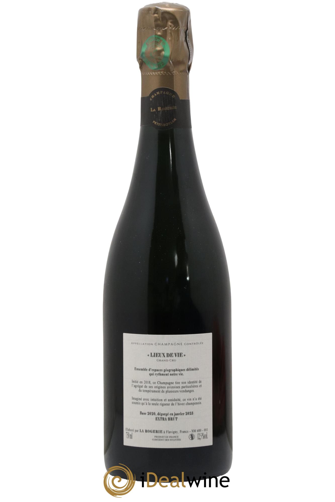 Blanc de Blancs Lieux de Vie N°2 La Rogerie  - Lot of 1 bottle - 1