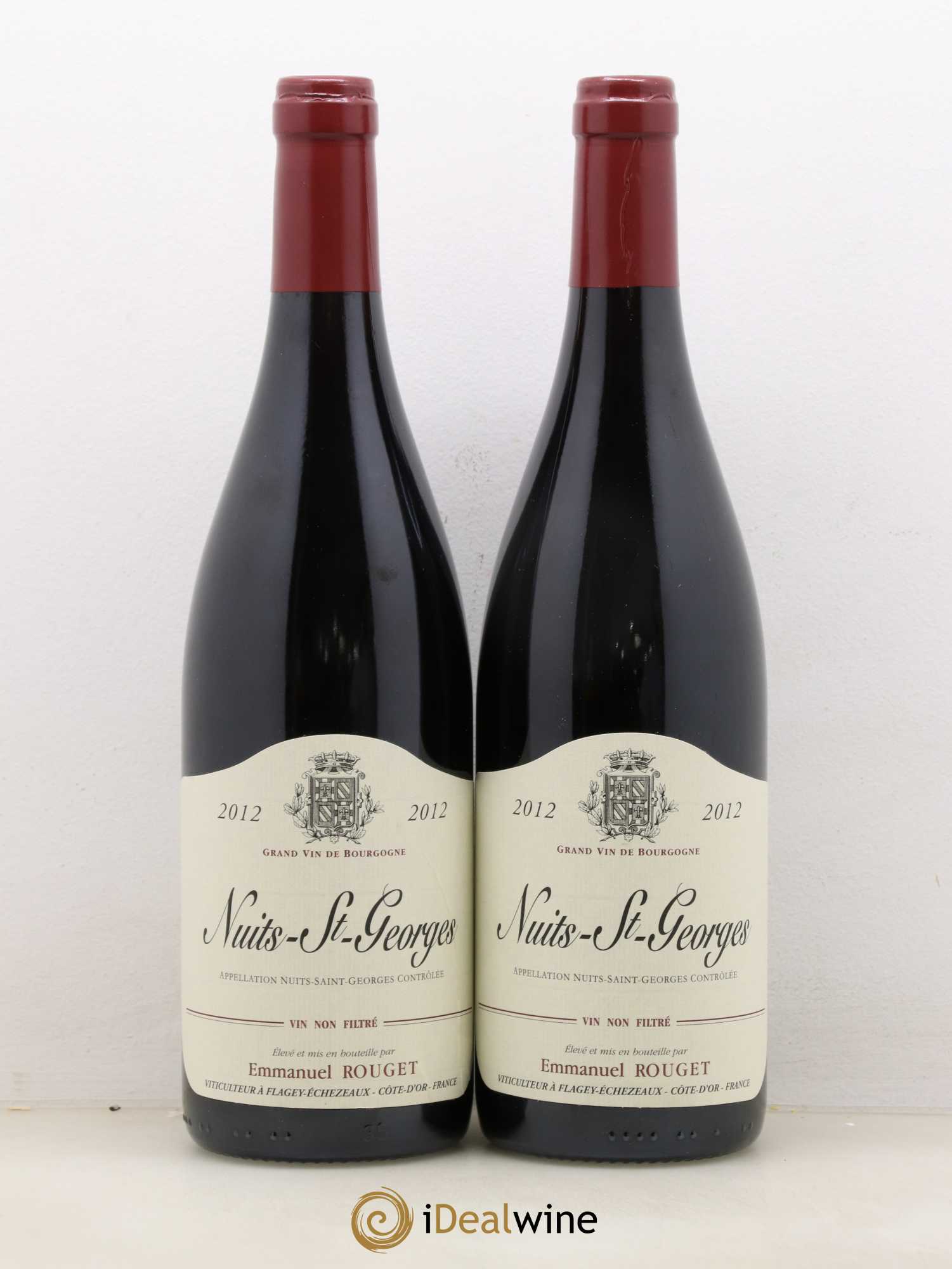 Nuits-Saint-Georges Emmanuel Rouget 2012 - Lot de 2 bouteilles - 0