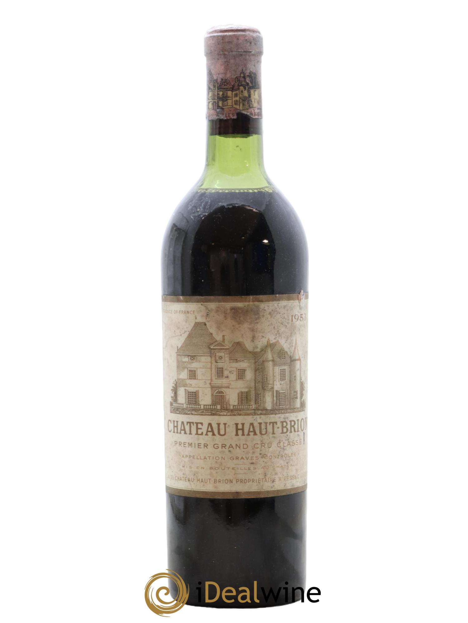 Château Haut Brion 1er Grand Cru Classé 1953 - Lotto di 1 bottiglia - 0