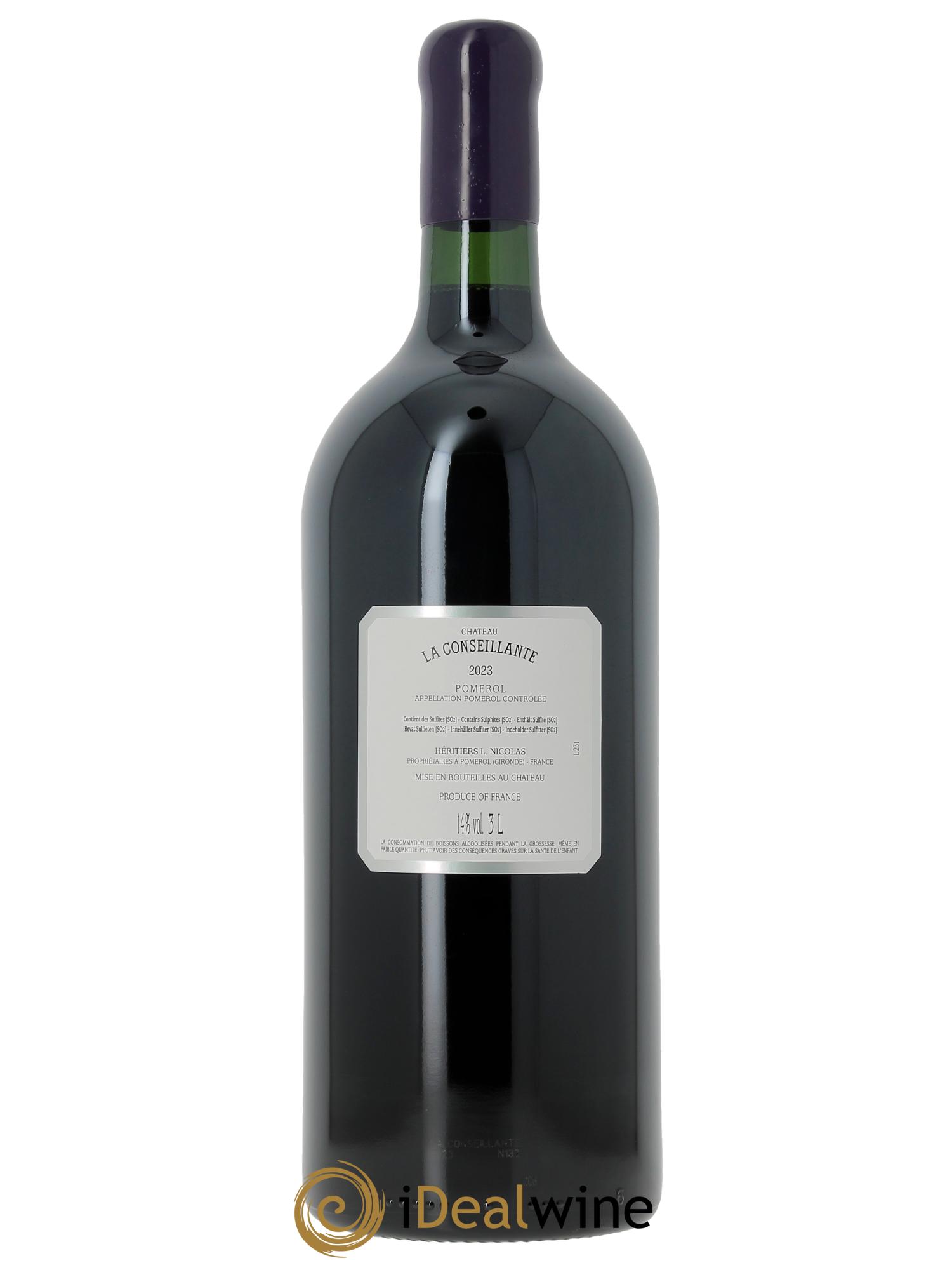 Château la Conseillante  2023 - Lot de 1 double magnum - 1