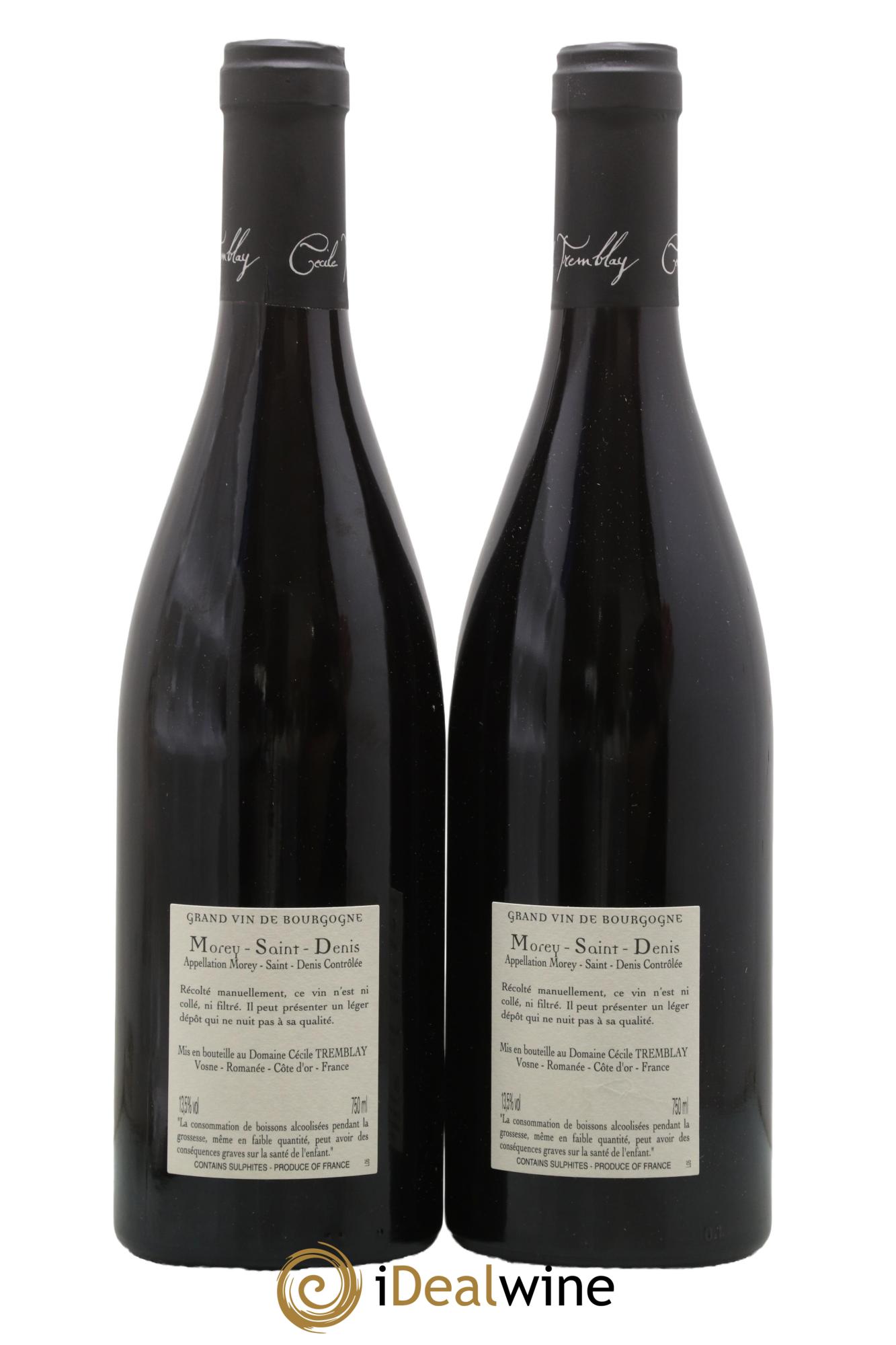 Morey Saint-Denis Très Girard Cécile Tremblay 2022 - Lotto di 2 bottiglie - 1