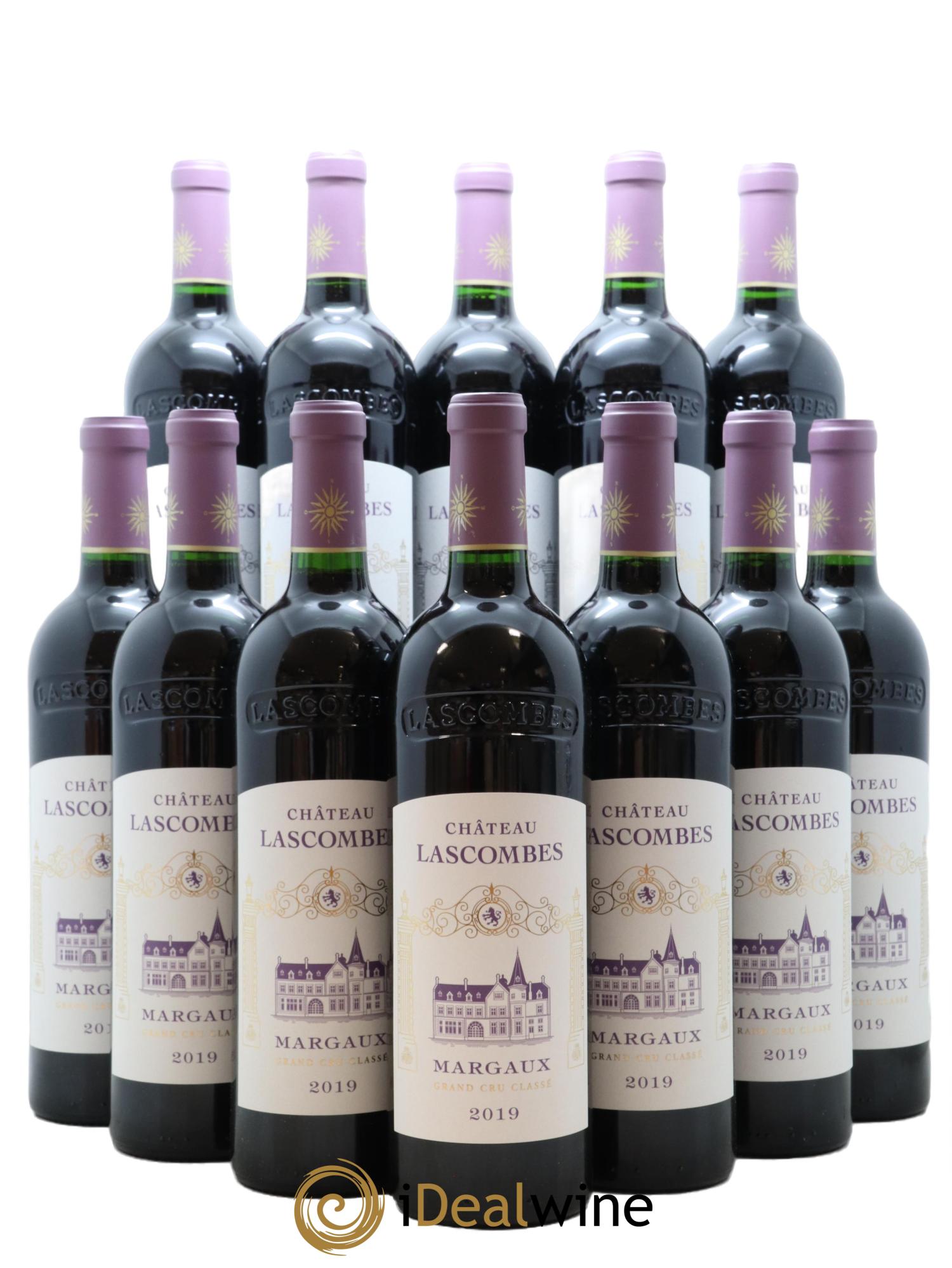Château Lascombes 2ème Grand Cru Classé 2019 - Lot de 12 bouteilles - 0