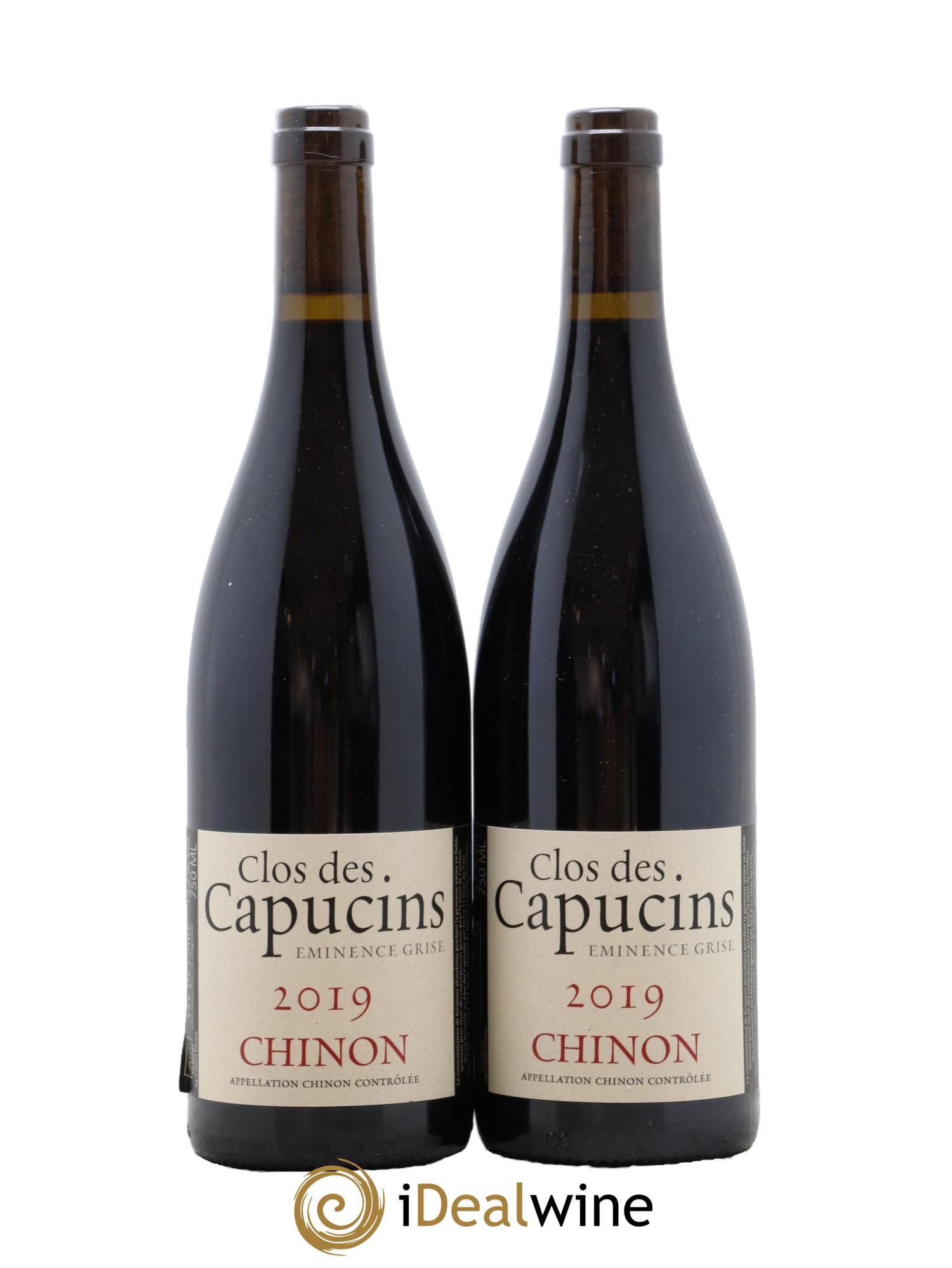Chinon Eminence Grise Clos des Capucins - Fiona Beeston 2019 - Lot de 2 bouteilles - 0