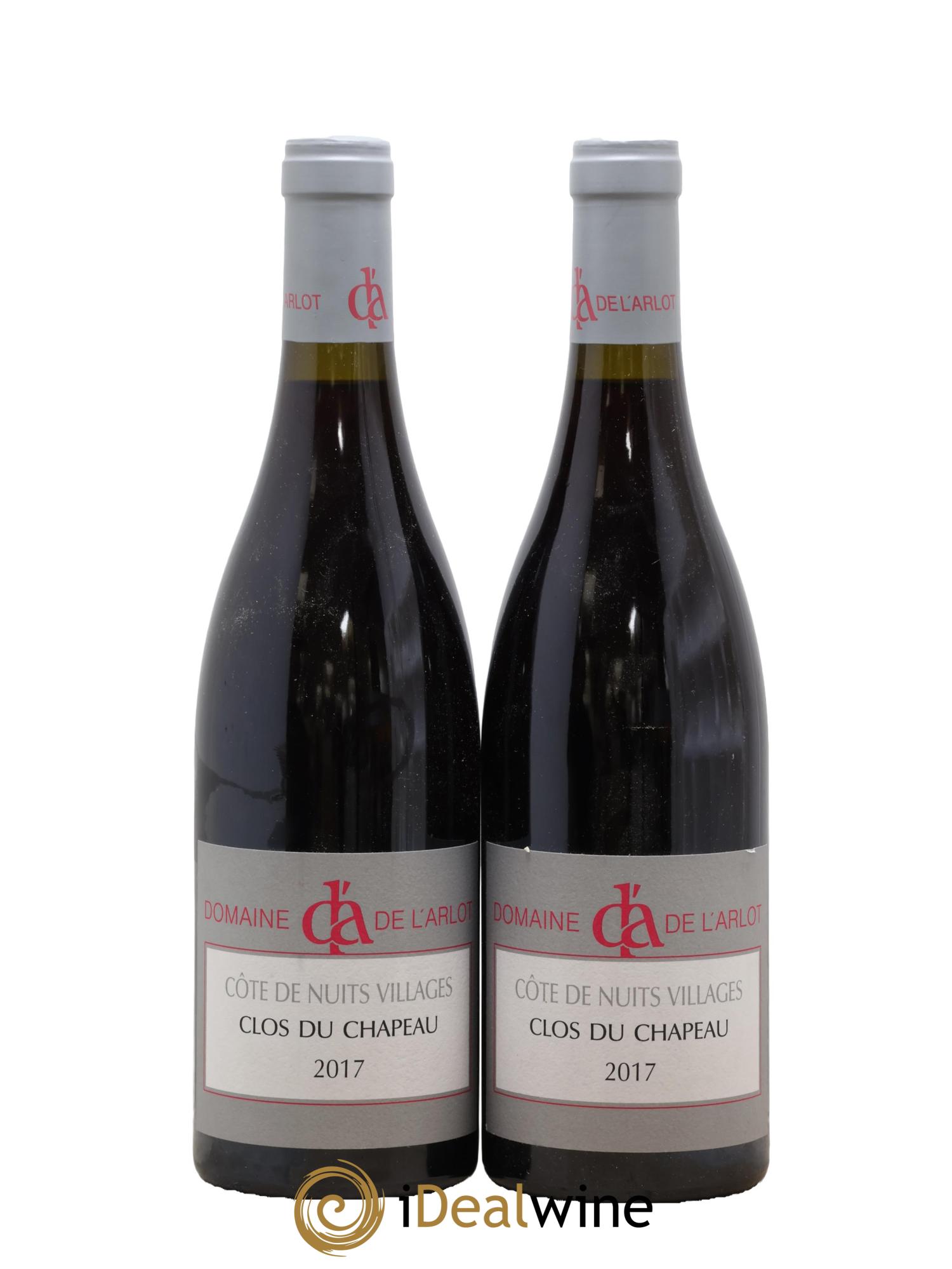 Côte de Nuits-Villages Clos du Chapeau Domaine de l'Arlot 2017 - Posten von 2 Flaschen - 0