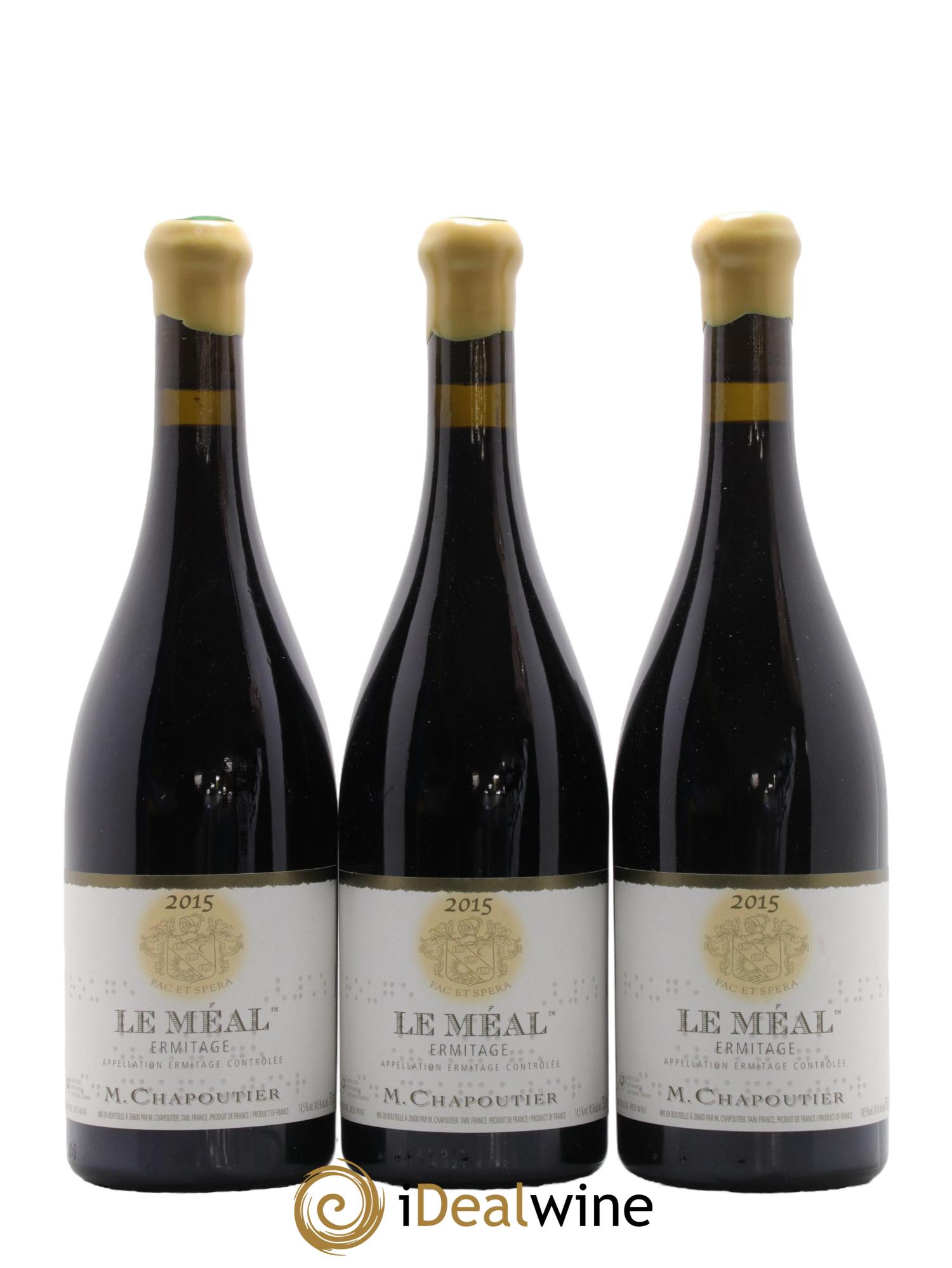Hermitage Ermitage Le Méal Chapoutier 2015 - Lot de 6 bouteilles - 3