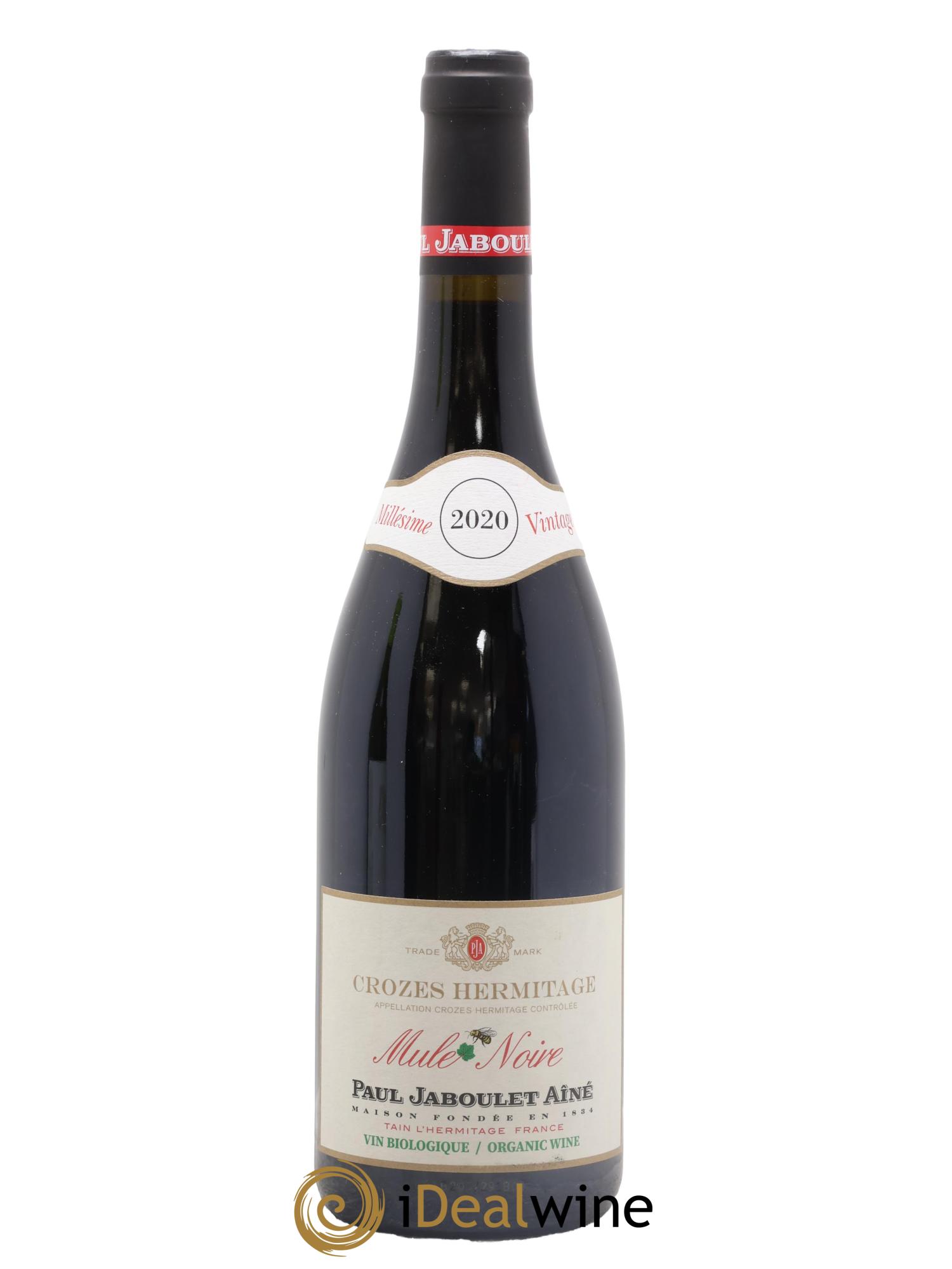 Crozes-Hermitage Mule Noire Paul Jaboulet Ainé 2020 - Lot de 1 bouteille - 0