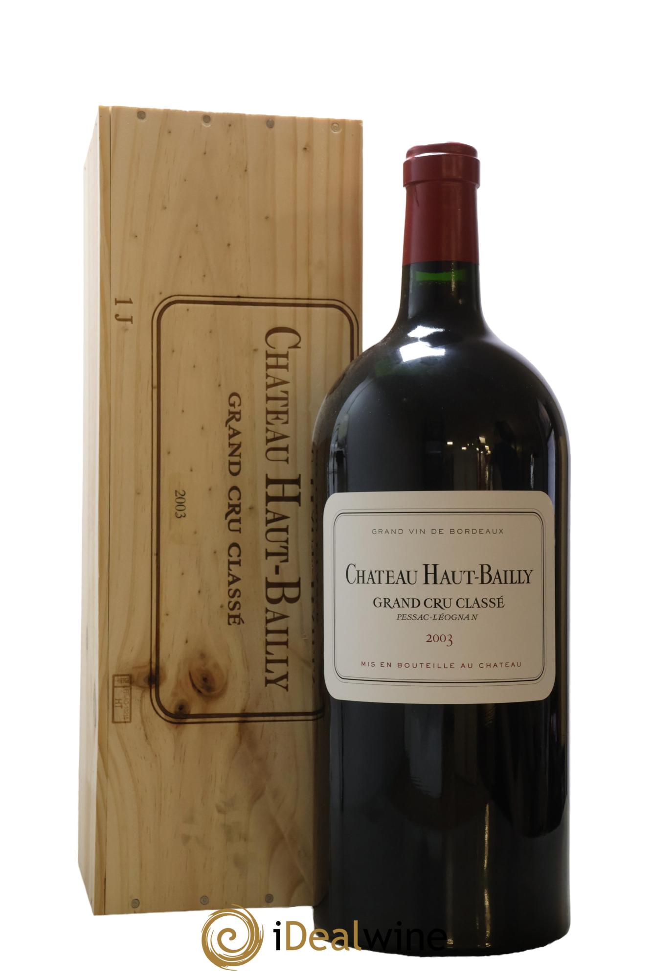 Château Haut-Bailly Cru Classé de Graves  2003 - Lot of 1 Jeroboam - 1