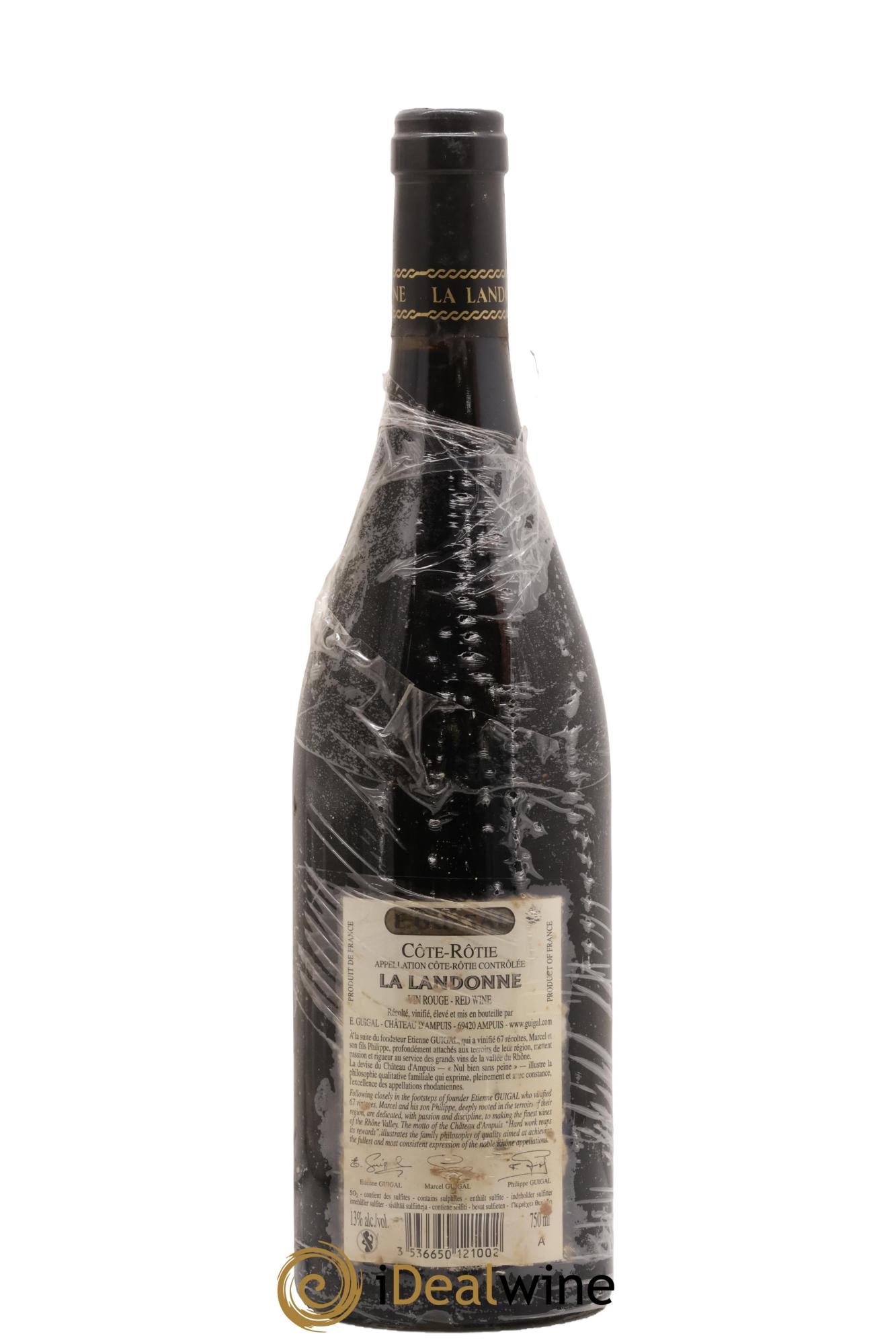 Côte-Rôtie La Landonne Guigal 2009 - Lot de 1 bouteille - 1