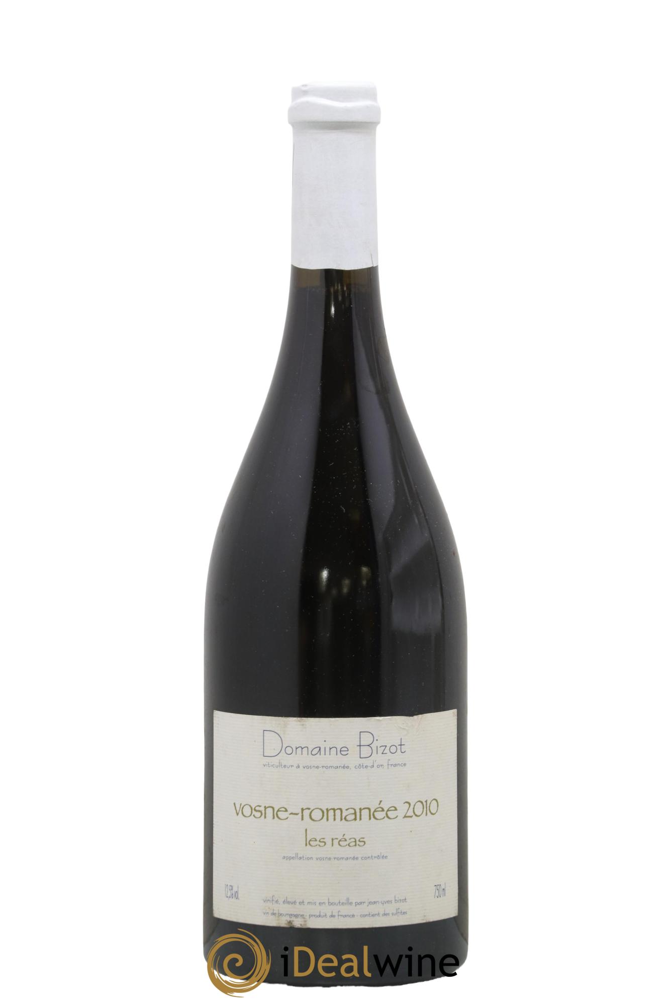 Vosne-Romanée Les Réas Bizot (Domaine) 2010 - Lot de 1 bouteille - 0