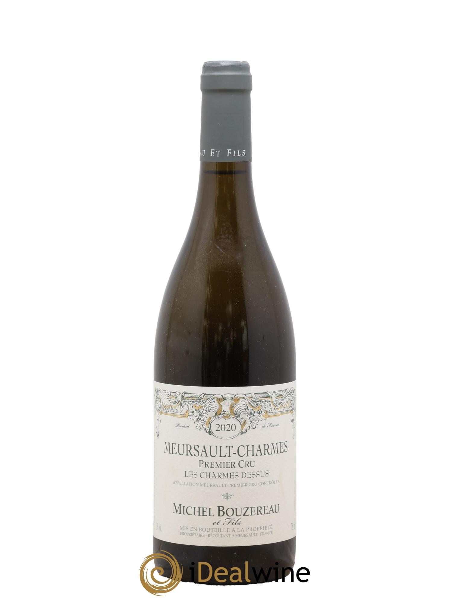 Meursault 1er Cru Charmes Les Charmes Dessus Michel Bouzereau et Fils (Domaine) 2020 - Lot de 1 bouteille - 0